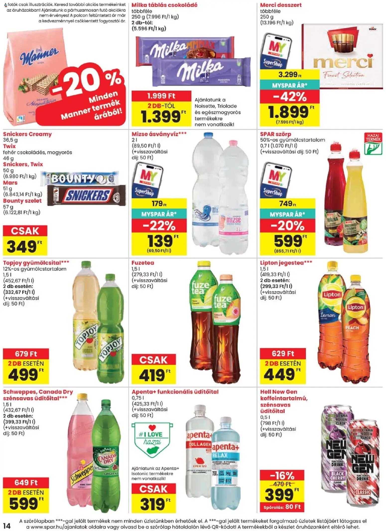 Spar újság 2026.05.14. Spar akciós újság (2026-05-14 - 2026-05-20)