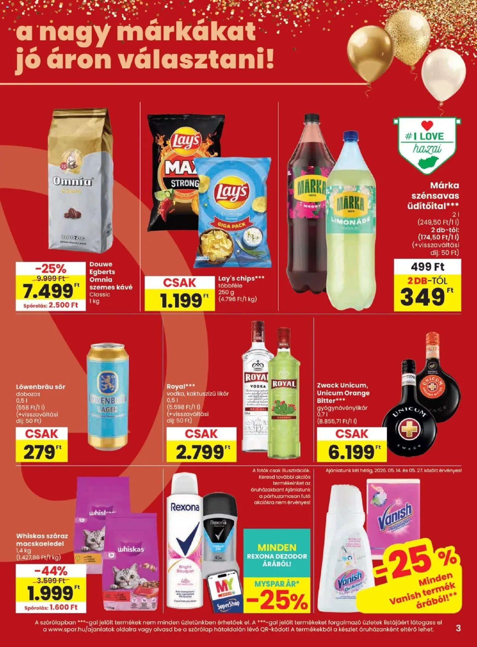 Spar újság 2026.05.14. Spar akciós újság (2026-05-14 - 2026-05-20)