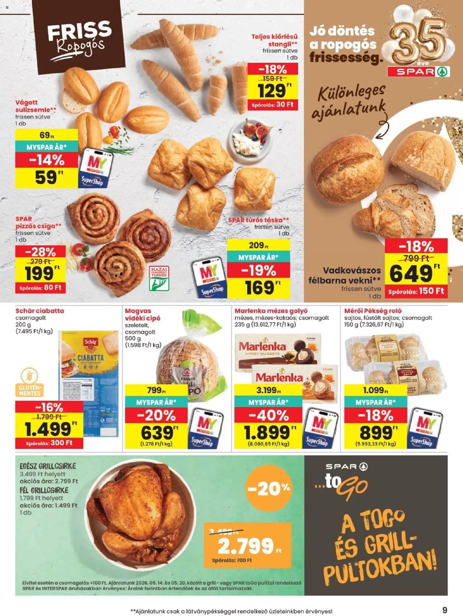 Spar újság 2026.05.14. Spar akciós újság (2026-05-14 - 2026-05-20)