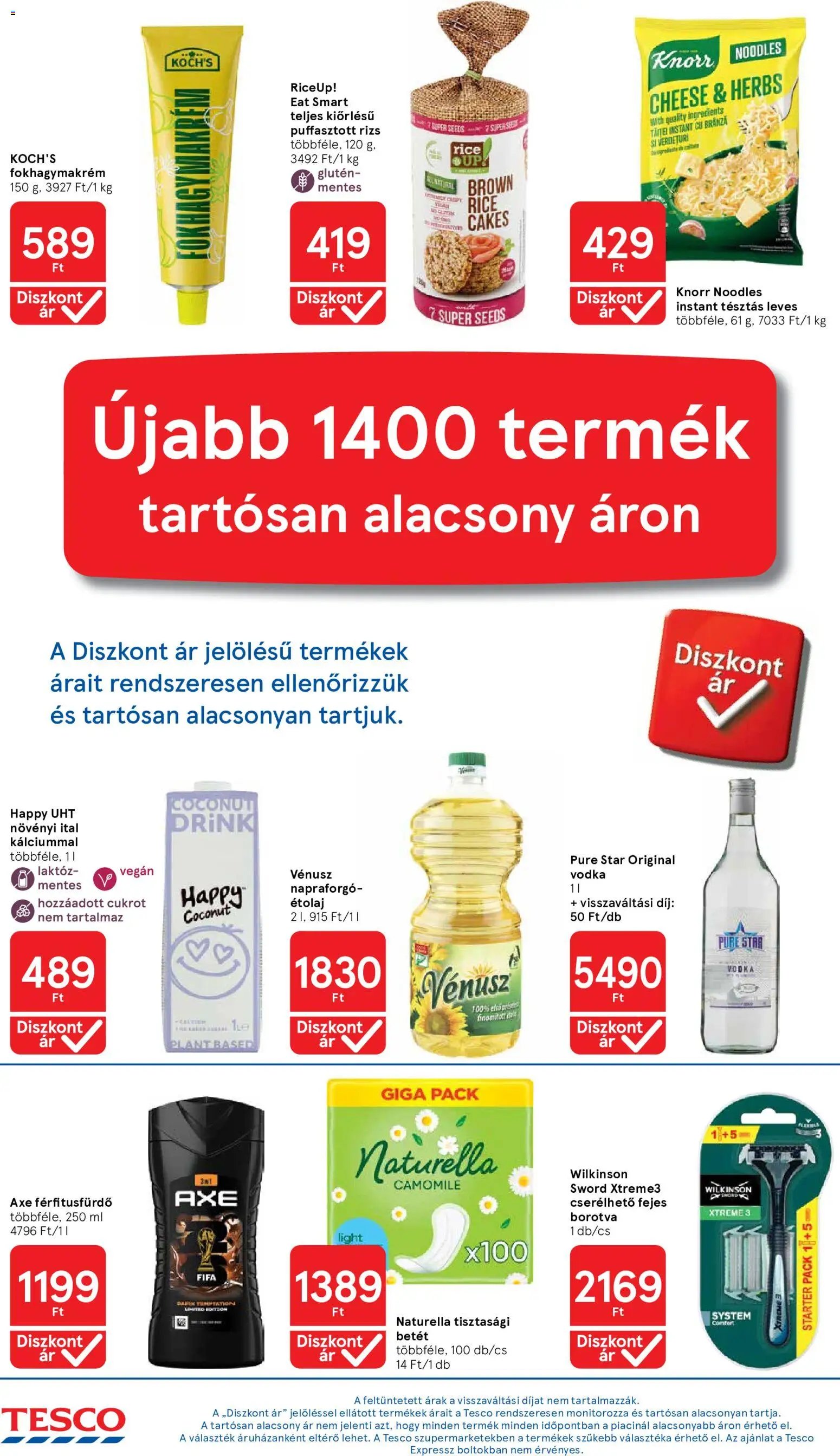 Tesco újság 2026.08.18. Tesco aktuális akciós újság