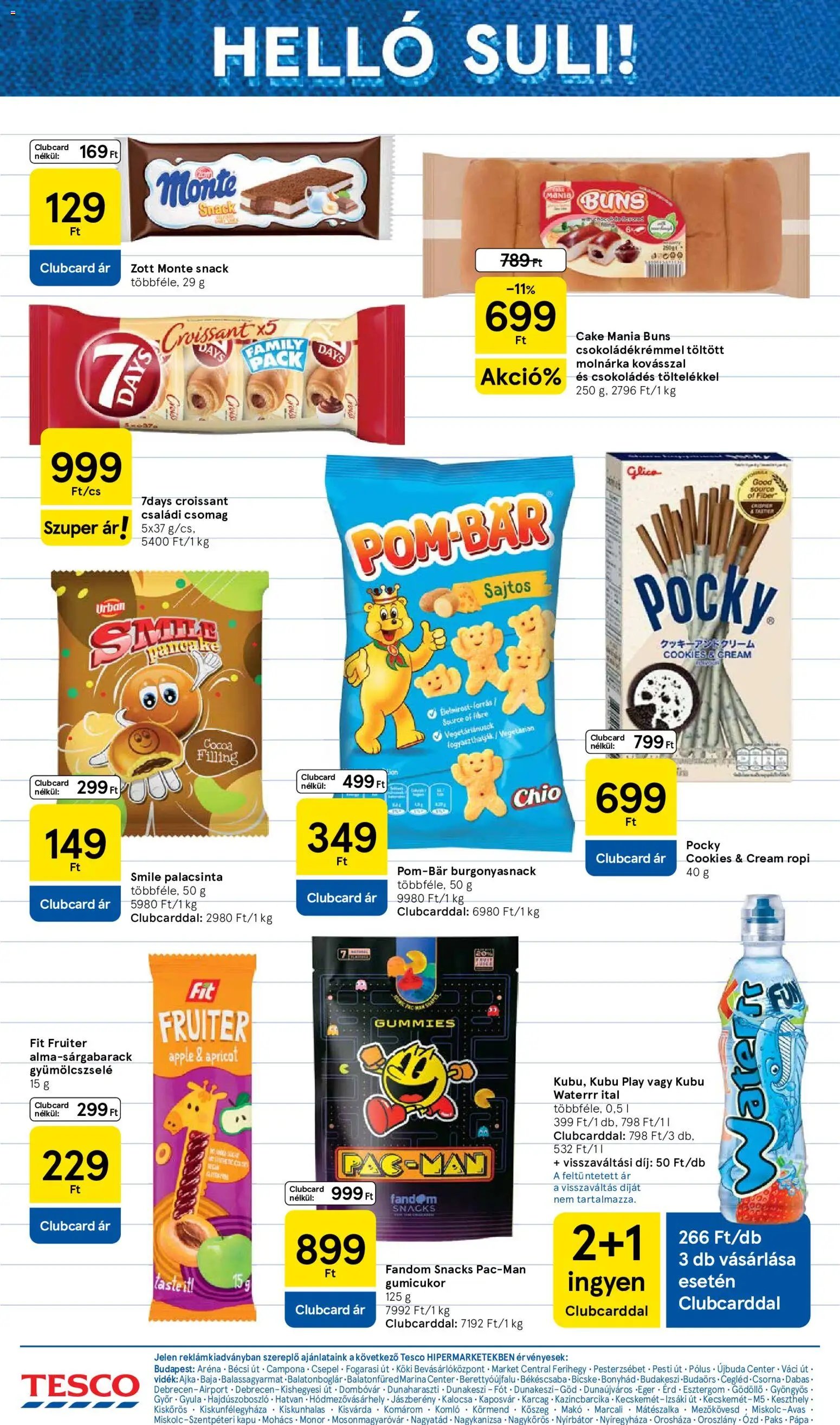Tesco újság 2026.08.18. Tesco aktuális akciós újság
