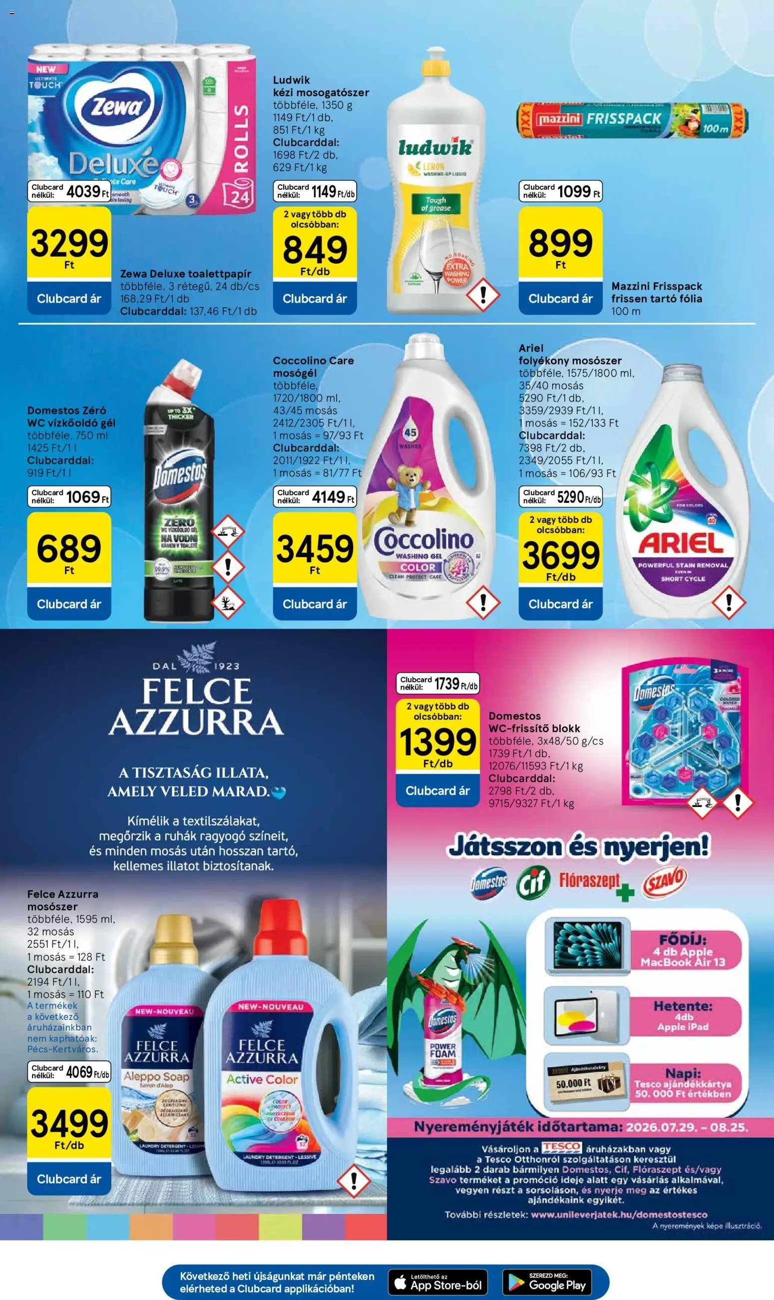 Tesco újság 2026.08.18. Tesco aktuális akciós újság