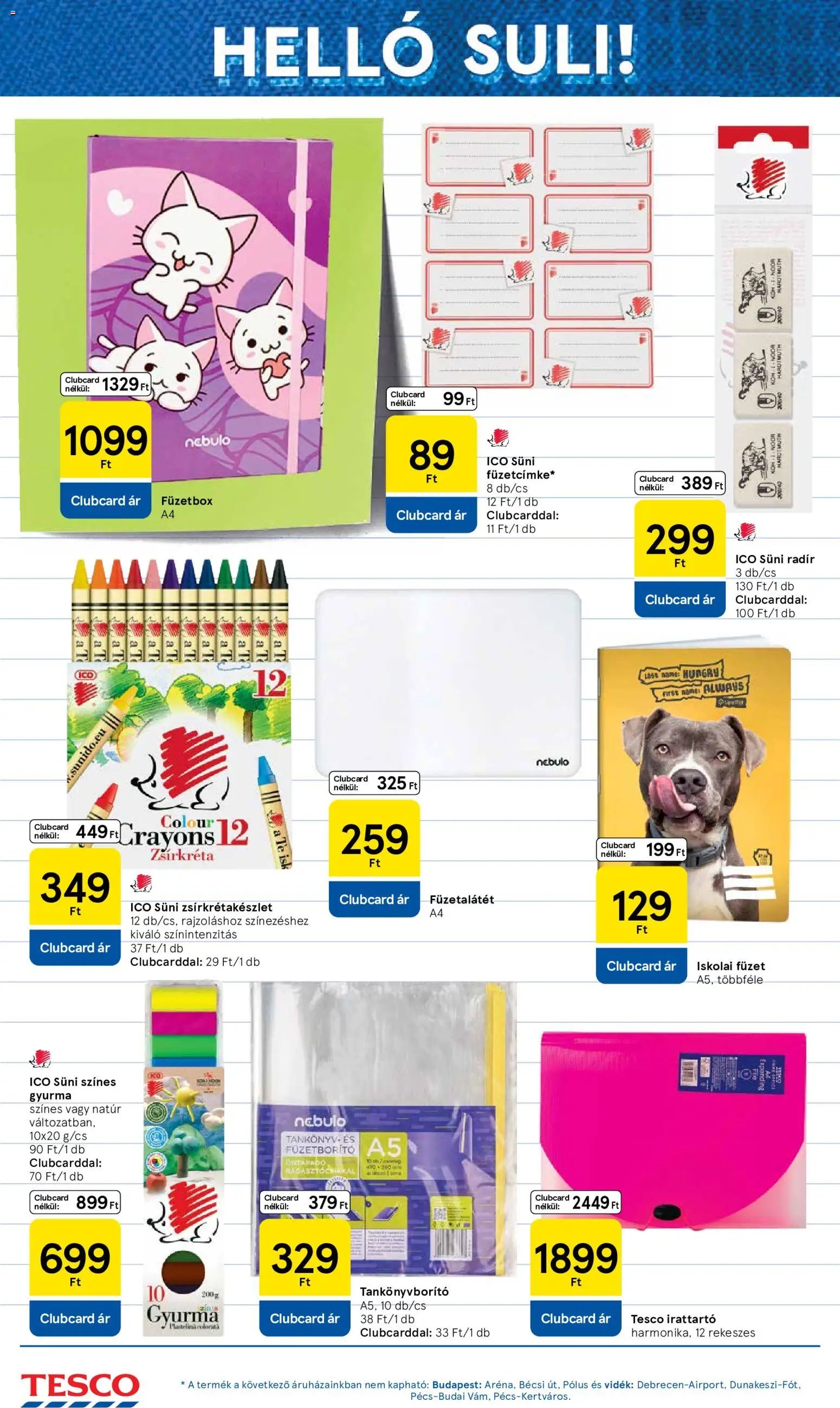 Tesco újság 2026.08.18. Tesco aktuális akciós újság