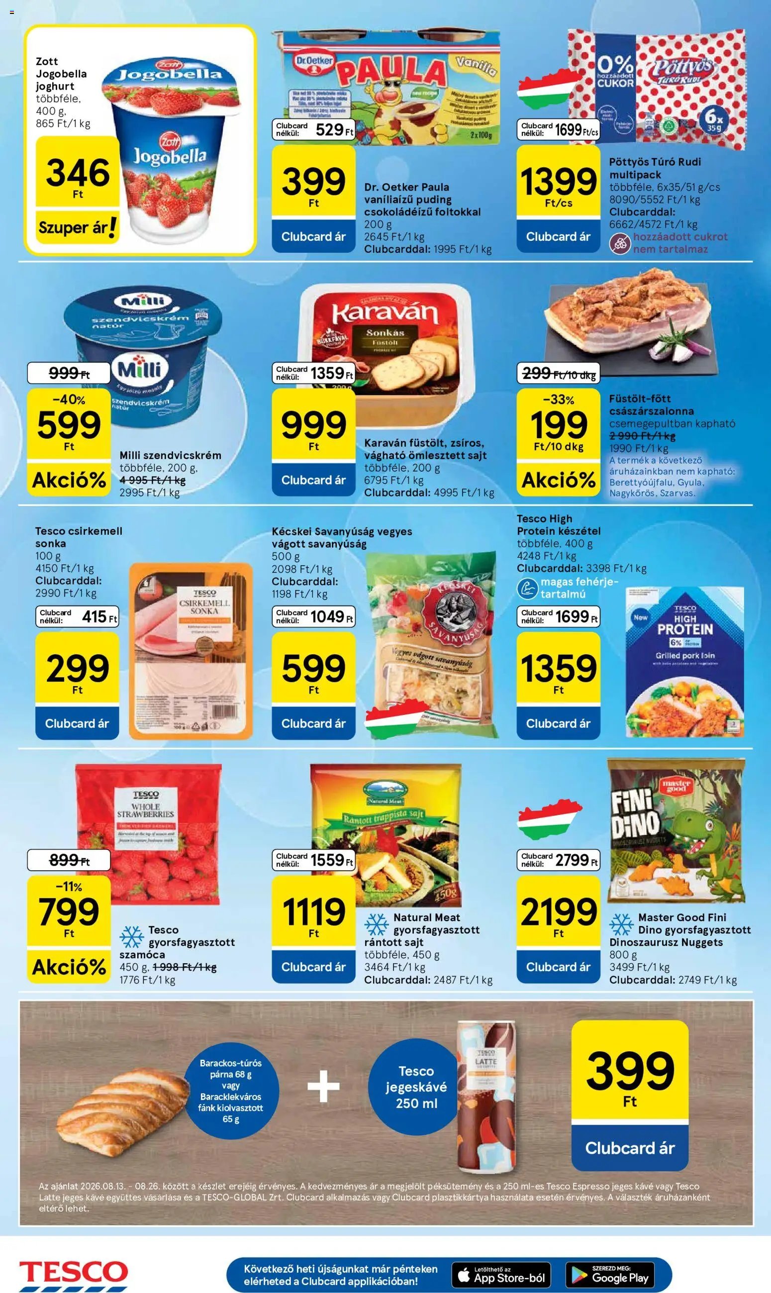 Tesco újság 2026.08.18. Tesco aktuális akciós újság