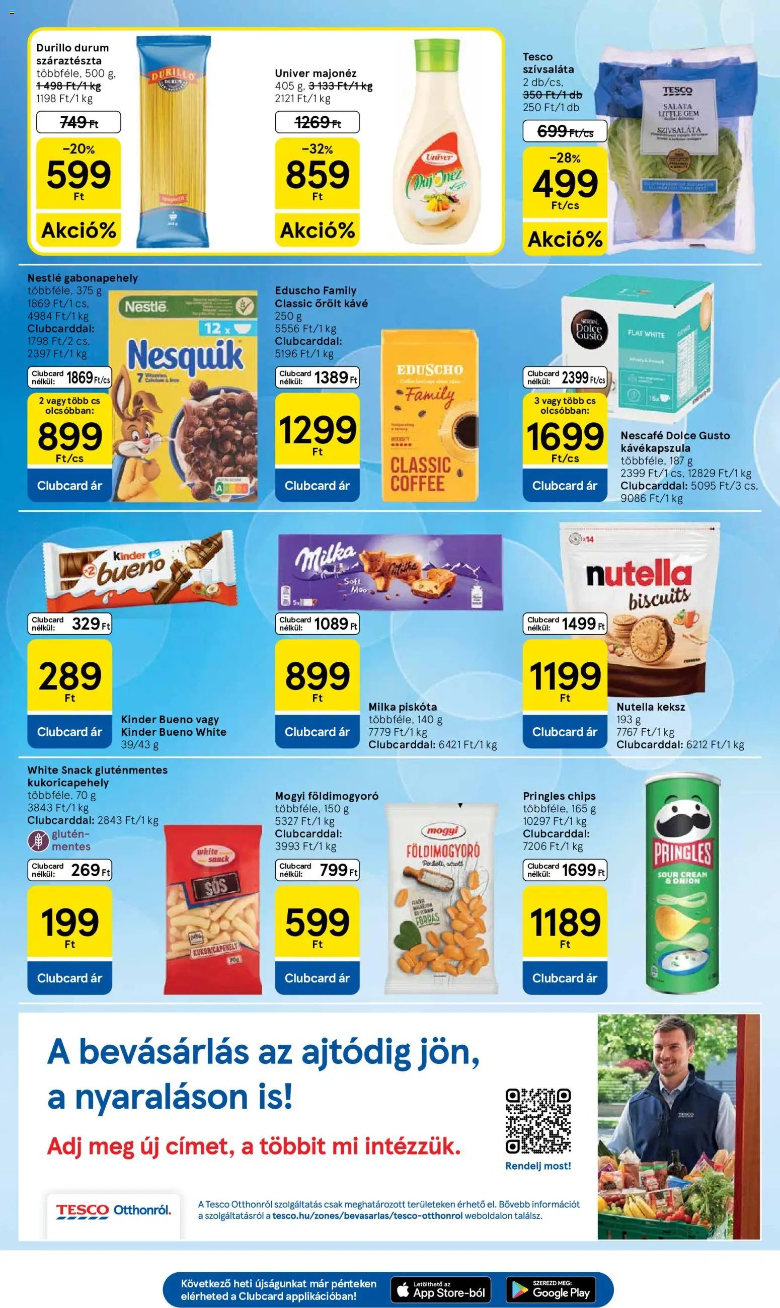 Tesco újság 2026.08.18. Tesco aktuális akciós újság