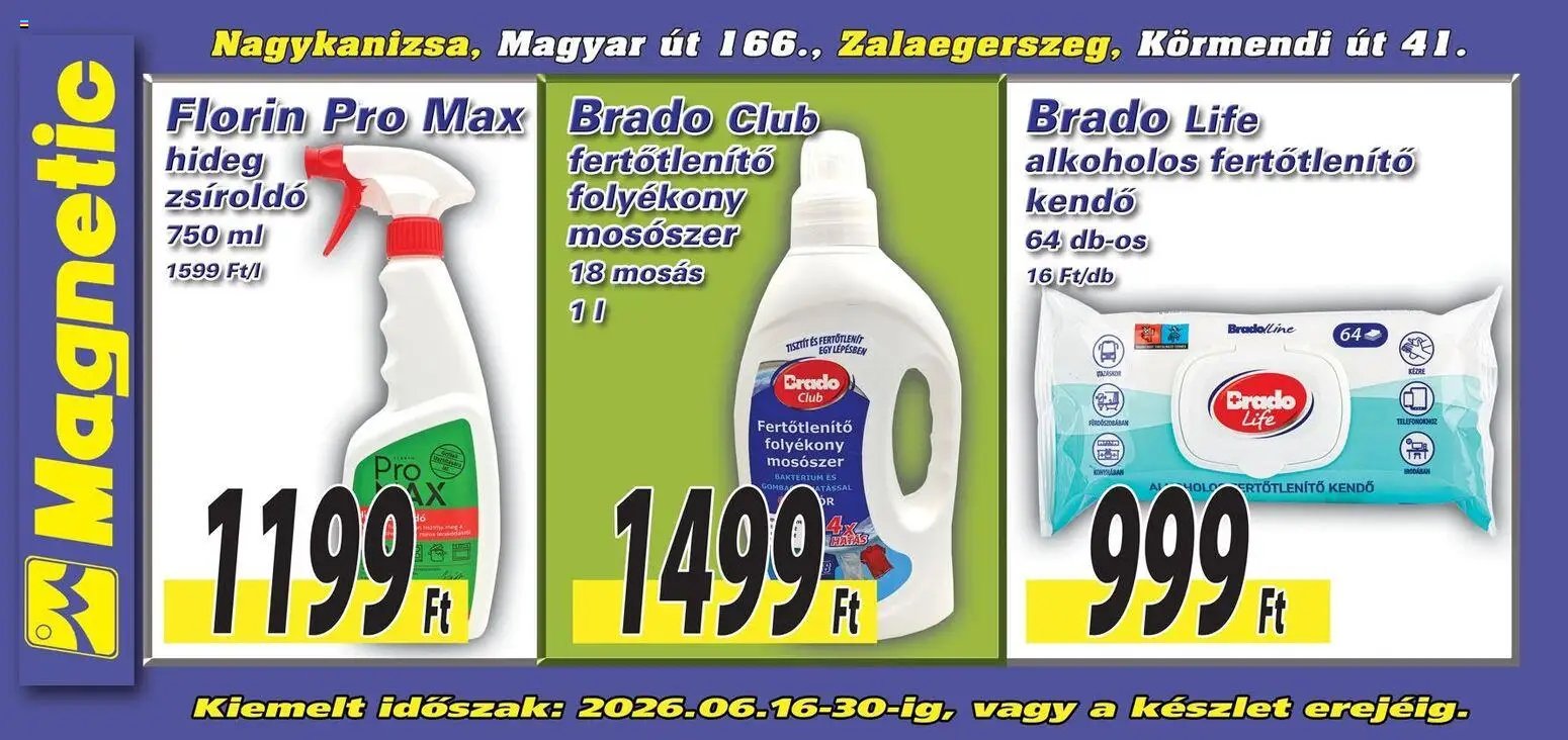Magnetic újság 2026.06.16. Magnetic Aktuális óriásplakátok