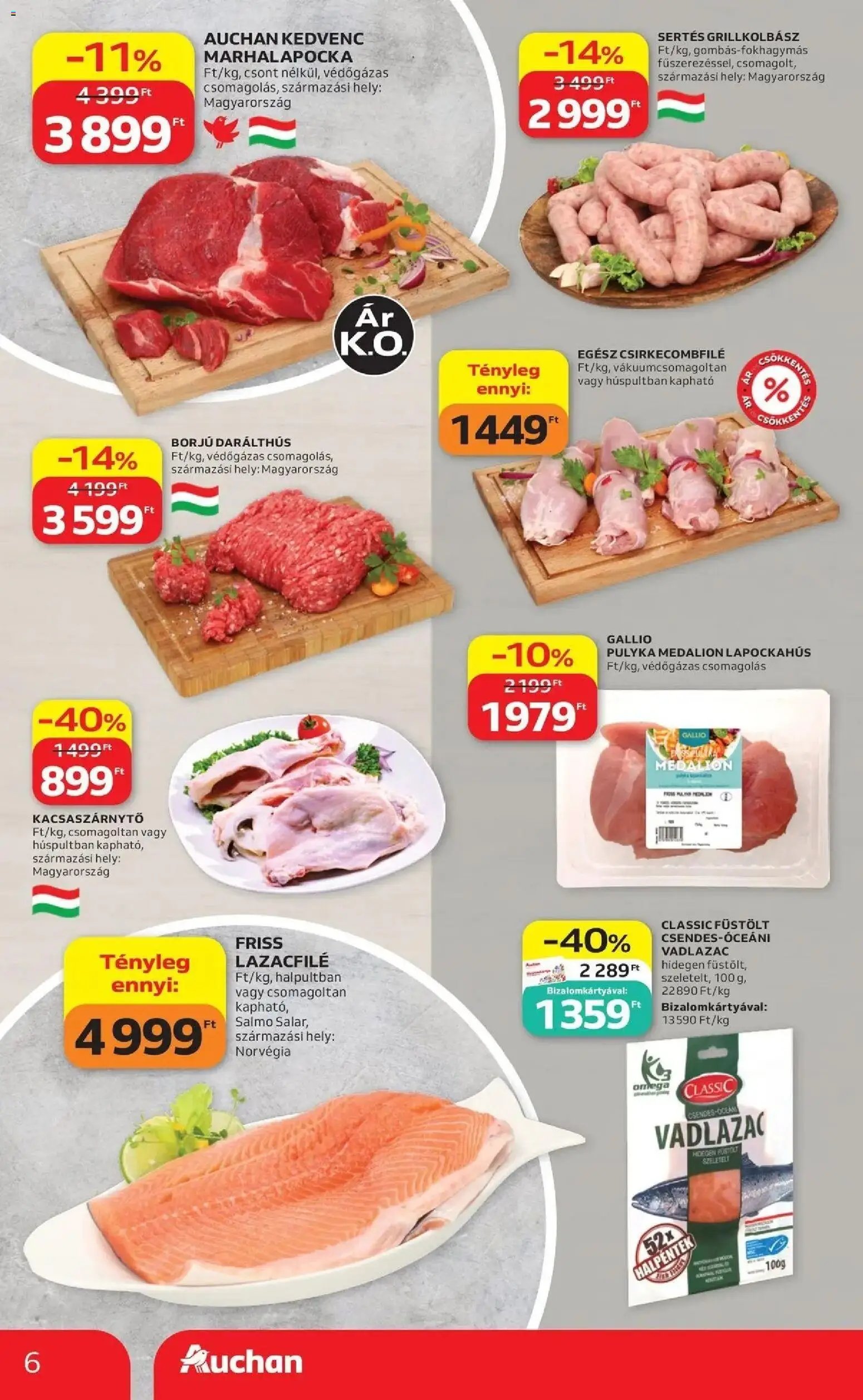 Auchan újság 2026.07.16. Auchan akciós újság Miskolc