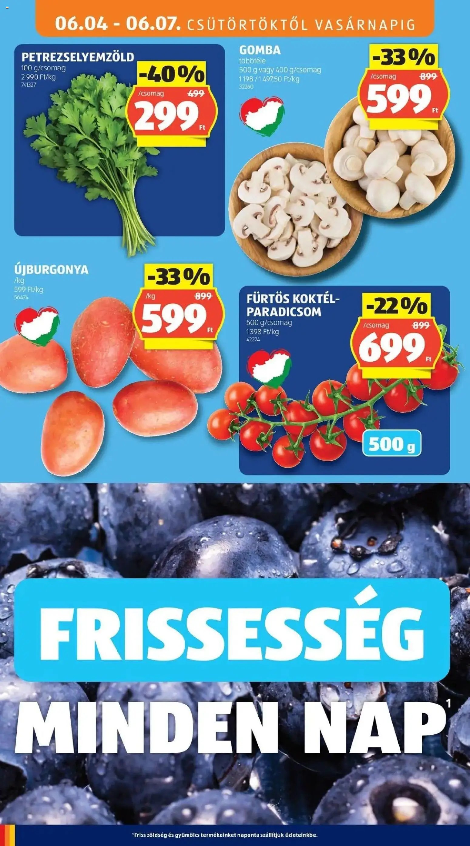 Aldi újság 2026.06.04. Aldi akciós újság Hatvan