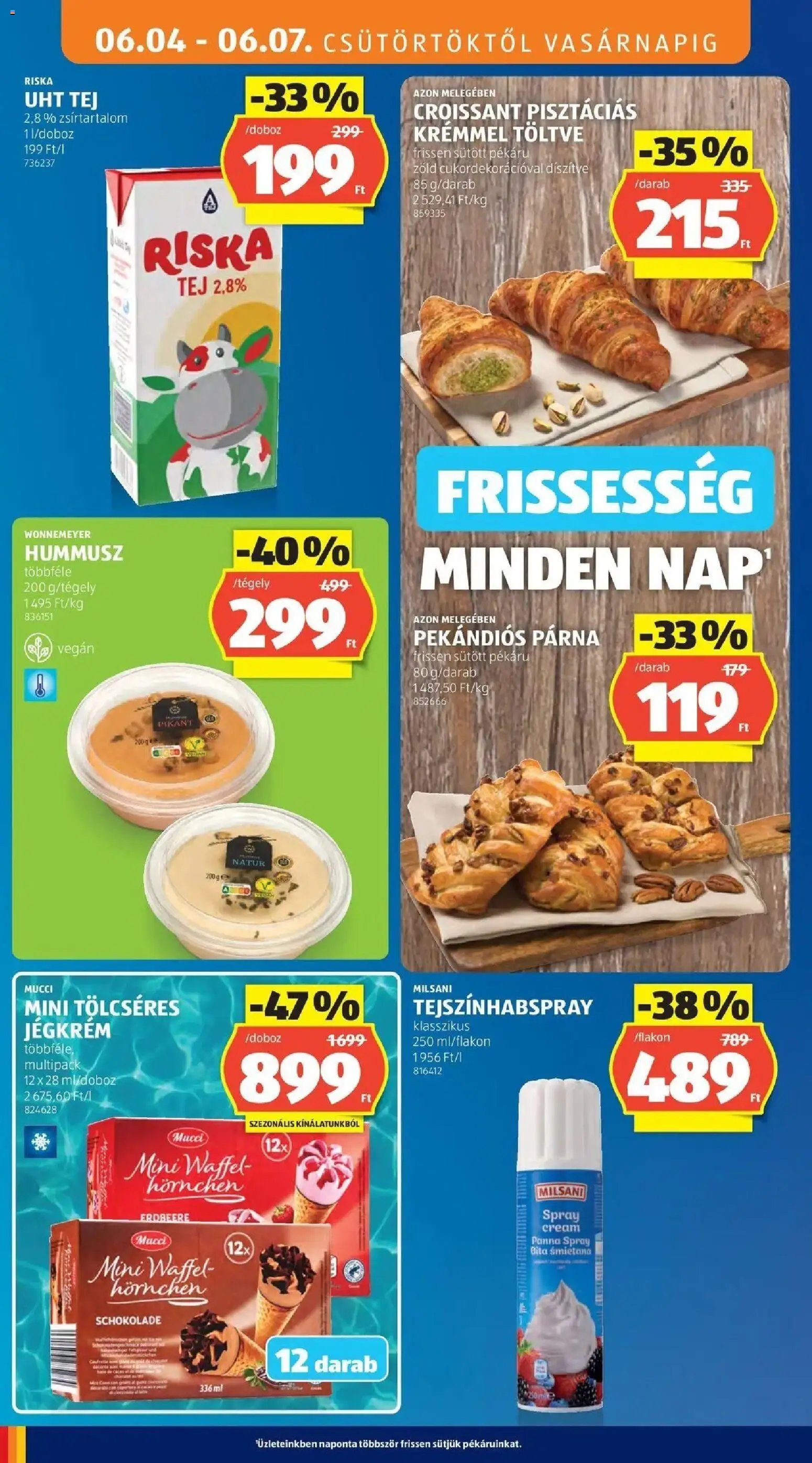 Aldi újság 2026.06.04. Aldi akciós újság Hatvan