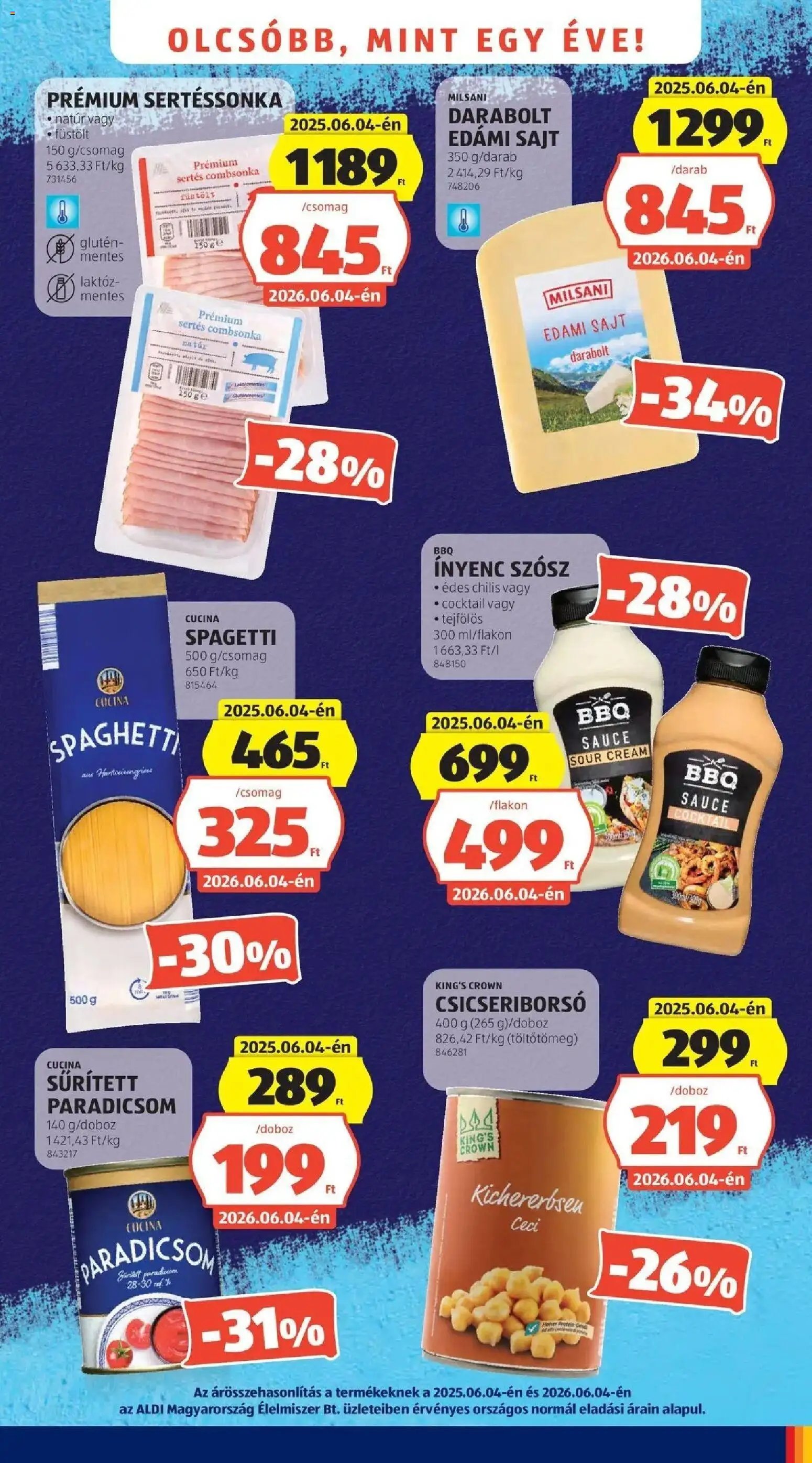 Aldi újság 2026.06.04. Aldi akciós újság Hatvan