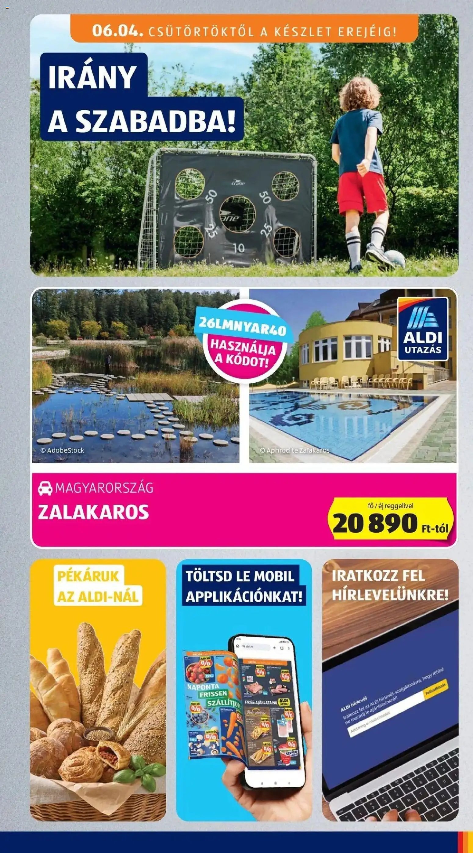 Aldi újság 2026.06.04. Aldi akciós újság Hatvan