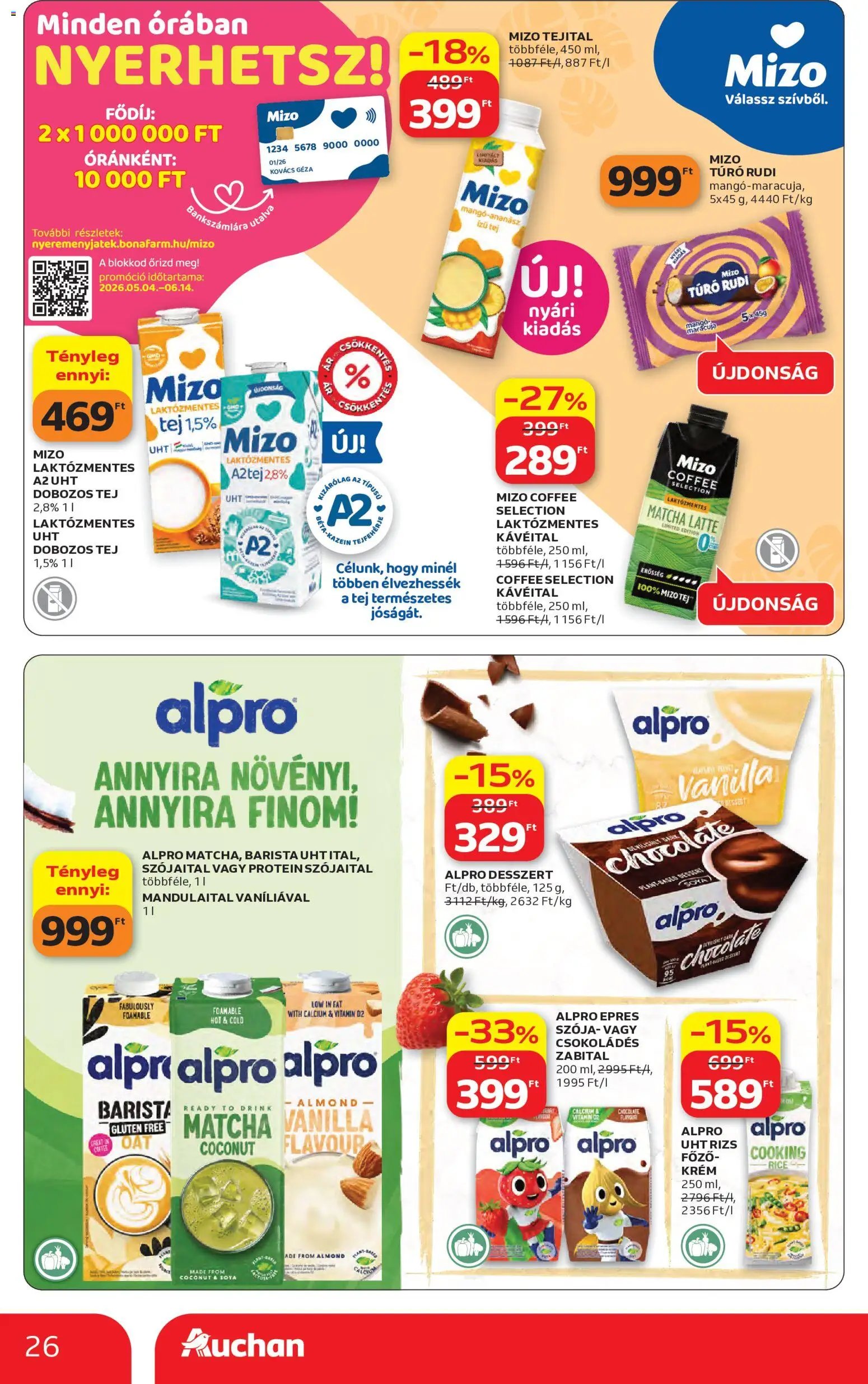 Auchan újság 2026.05.14. Auchan akciós újság (2026-05-14 - 2026-05-20)