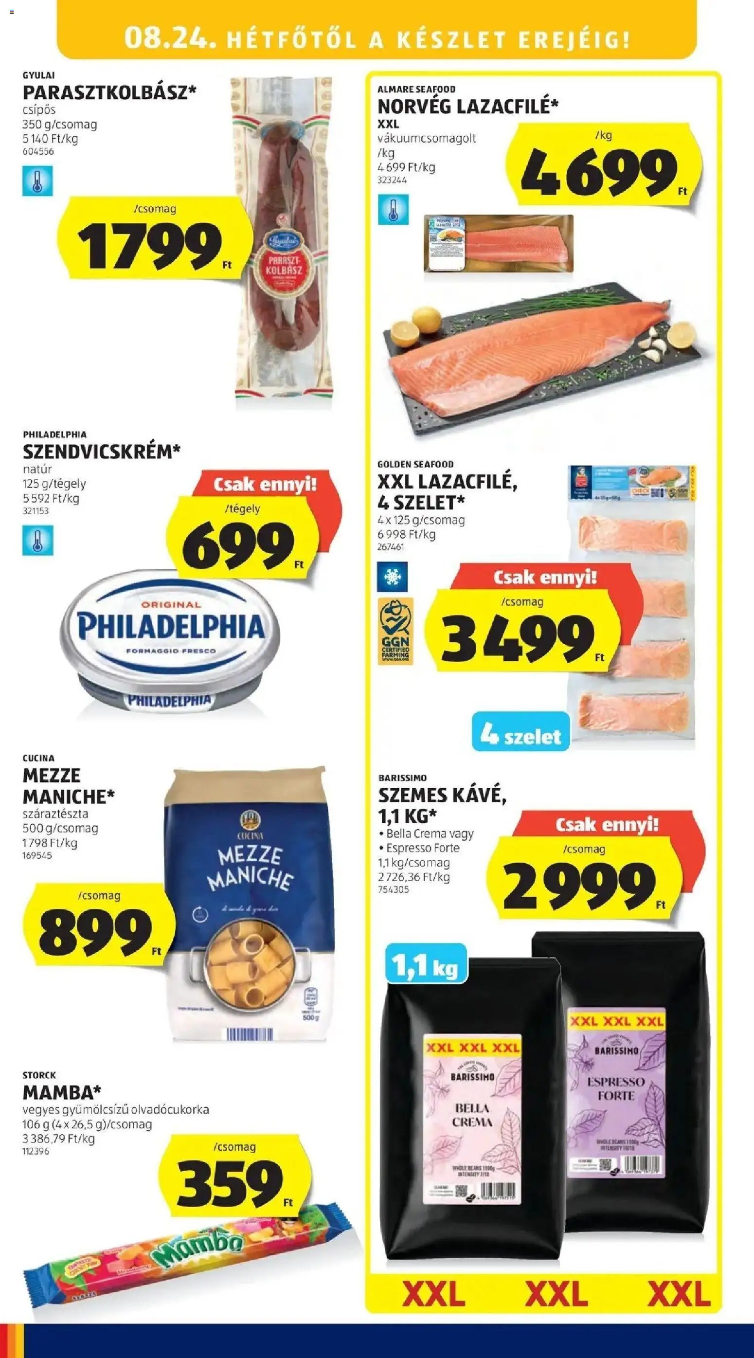 Aldi újság 2026.08.21. Aldi aktuális akciós újság