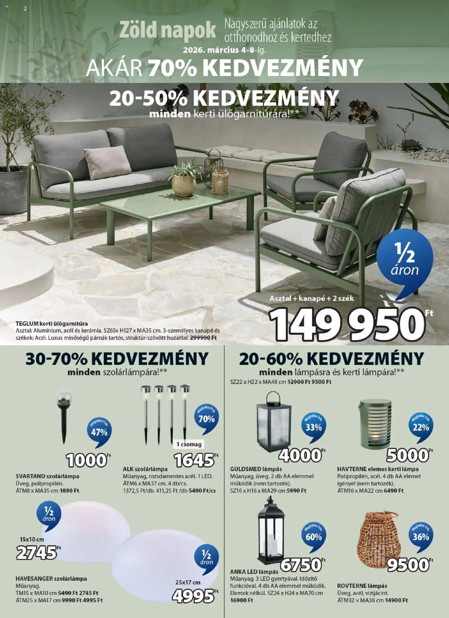 JYSK újság 2026.03.04. JYSK akciós újság (2026-03-04 - 2026-04-07)