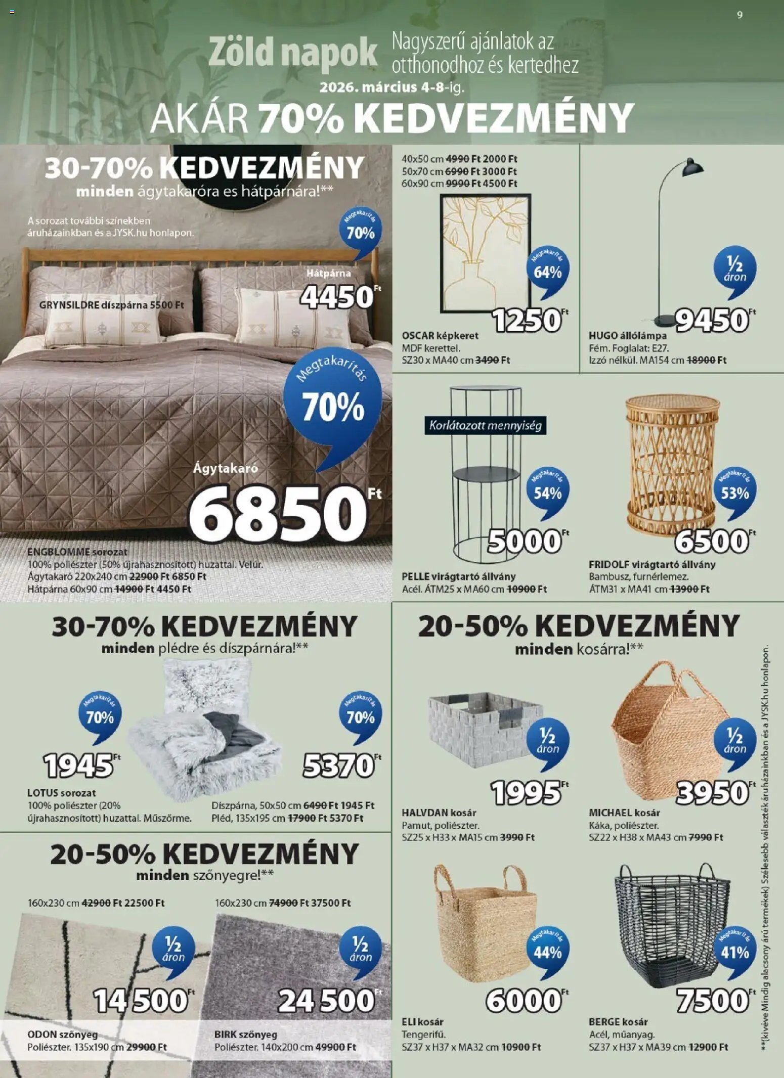 JYSK újság 2026.03.04. JYSK akciós újság (2026-03-04 - 2026-04-07)