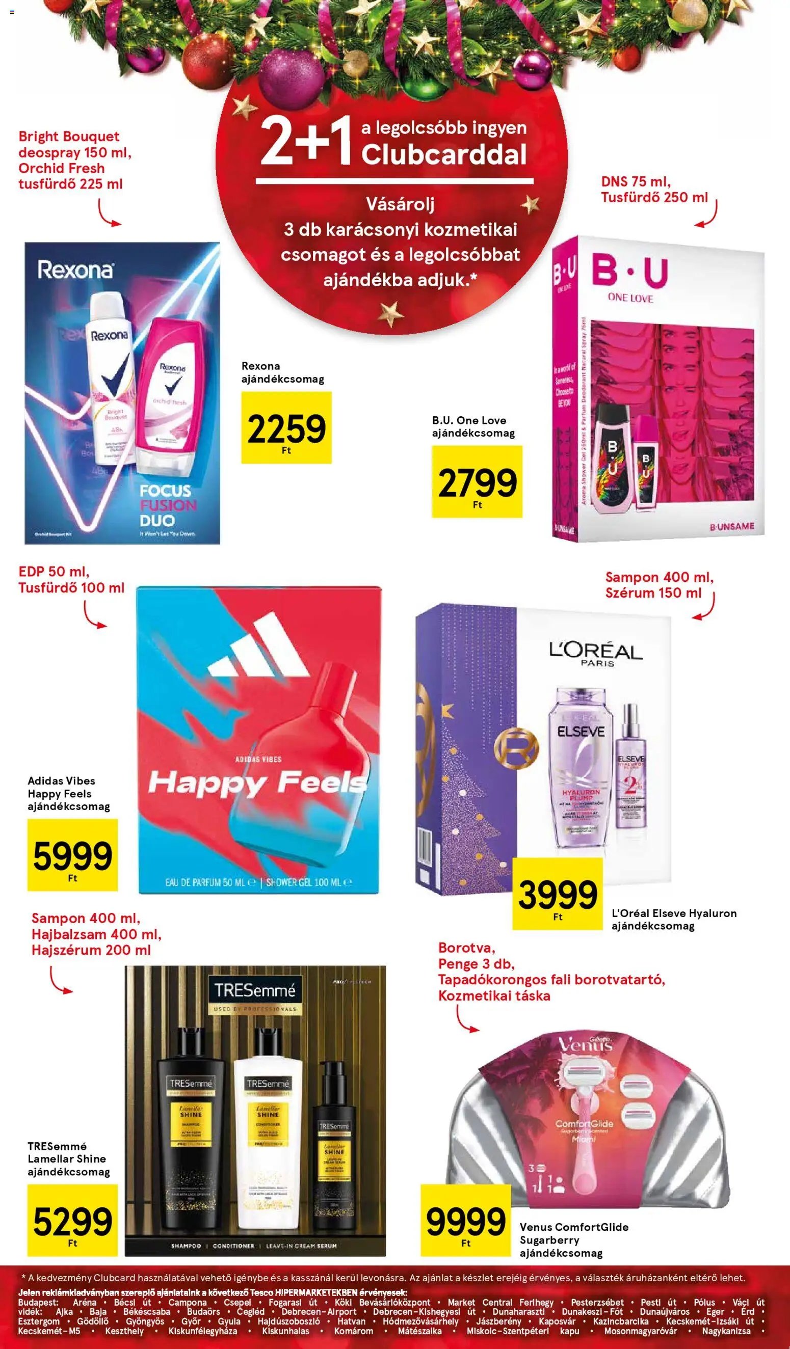 Tesco újság 2025.11.06. Karácsonyi katalógus (2025-11-06 - 2025-11-12)