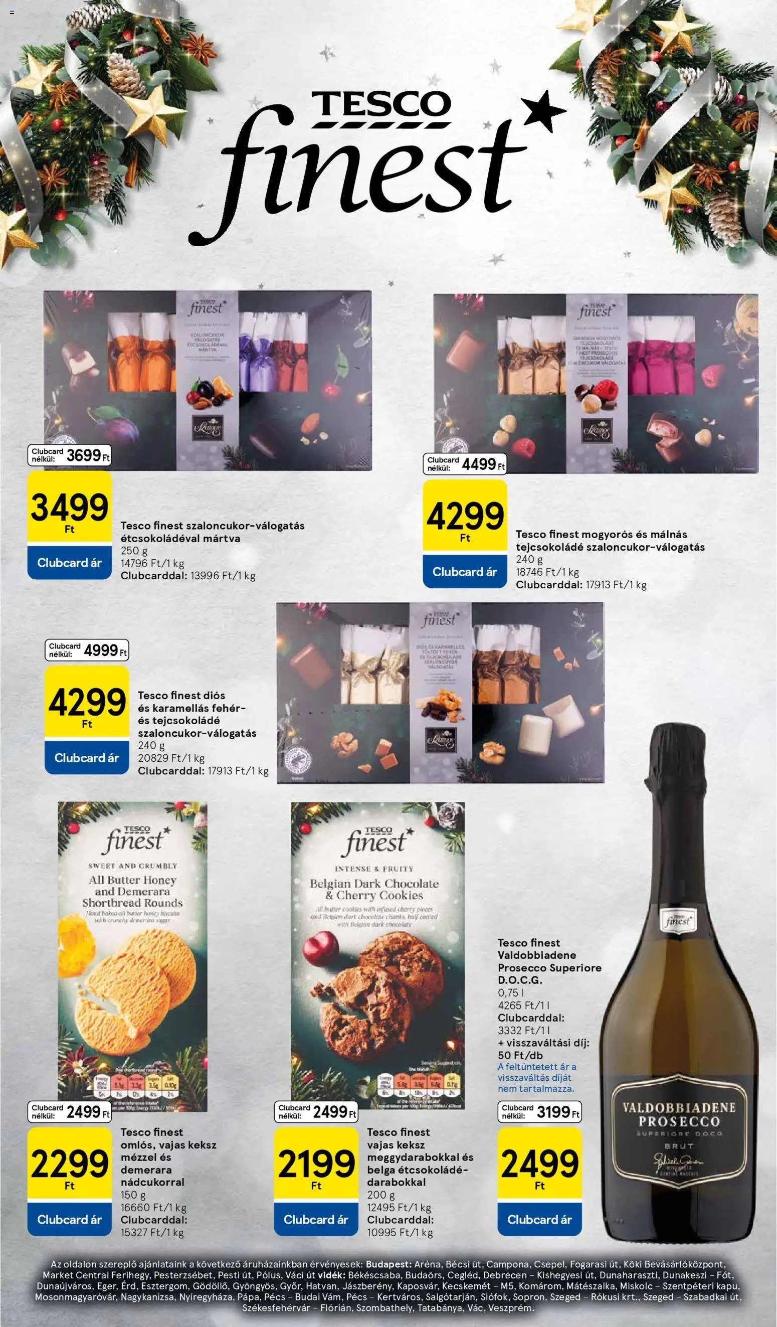 Tesco újság 2025.11.06. Karácsonyi katalógus (2025-11-06 - 2025-11-12)