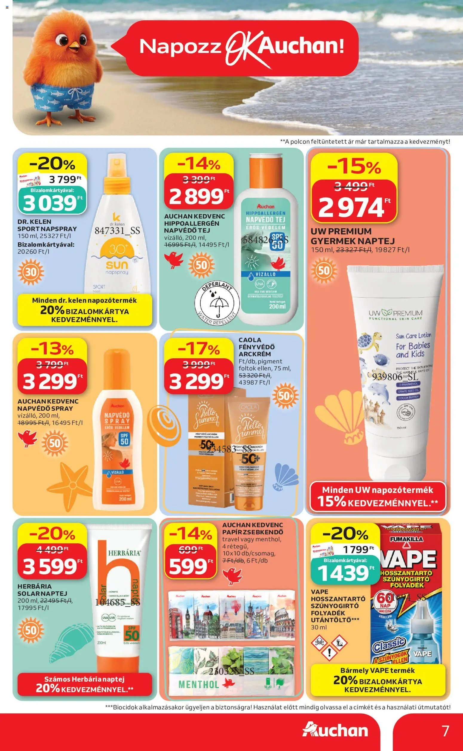 Auchan újság 2026.05.28. Auchan Strand Katalógus (2026-05-28 - 2026-06-10)