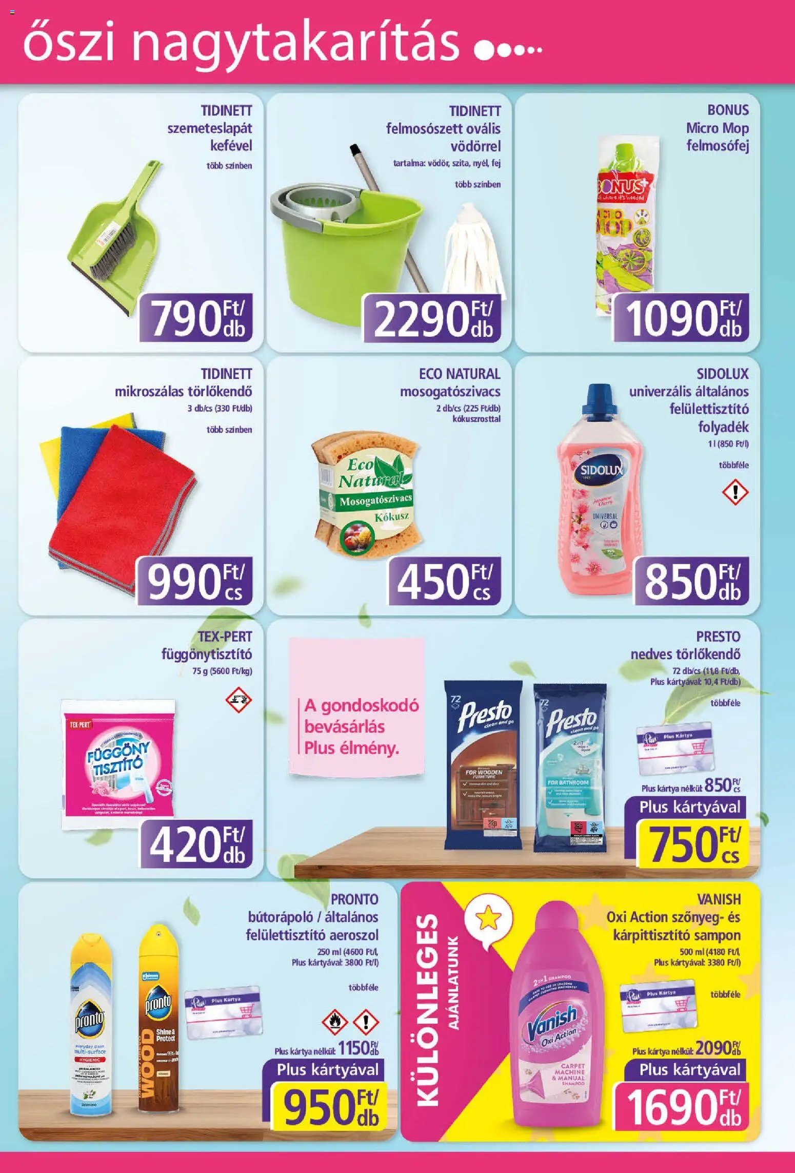 Plus Market akciós újság 2026.10.08. - lapozható formában szórólap ✳️