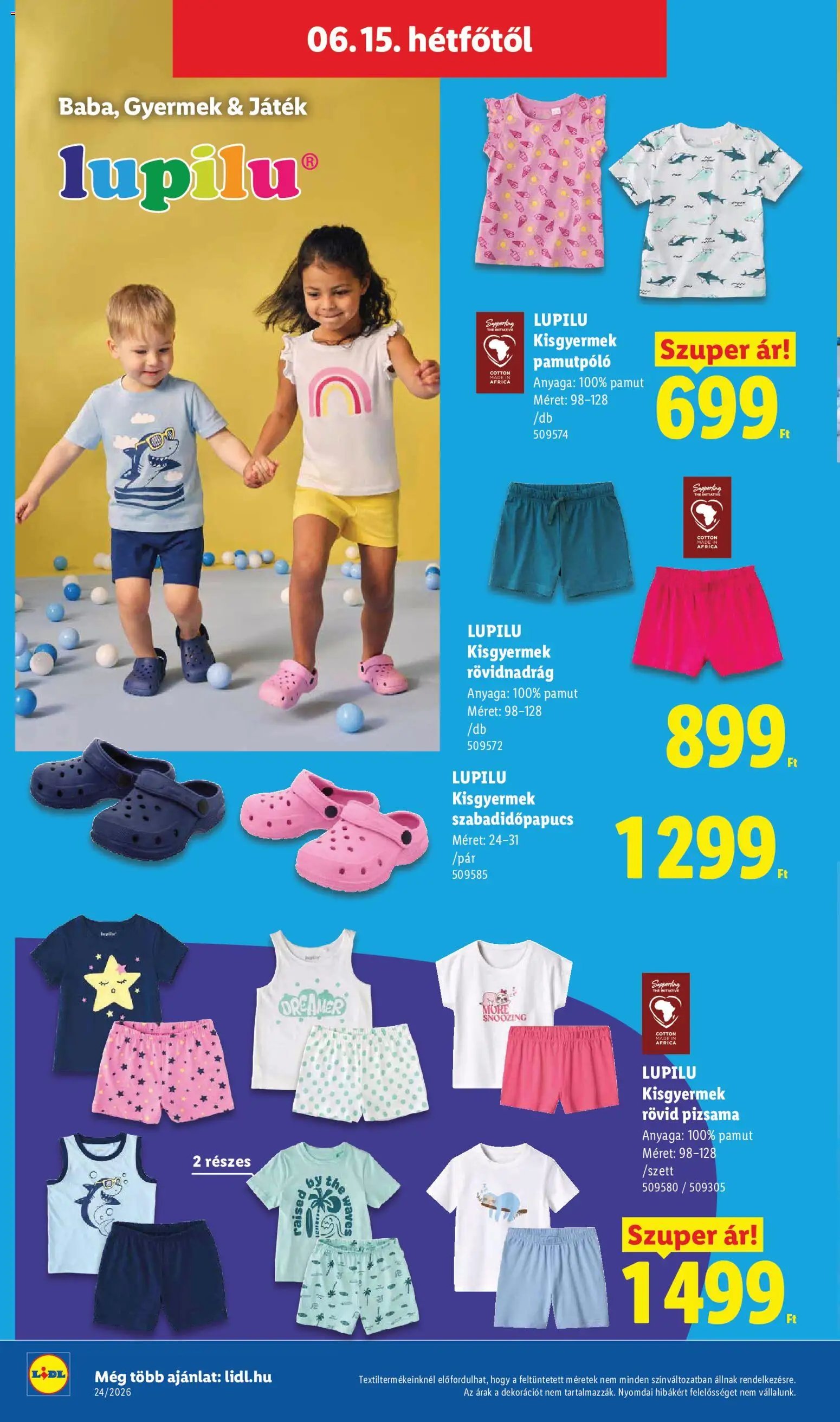 Lidl újság 2026.06.11. Lidl Nonfood kínálatunk