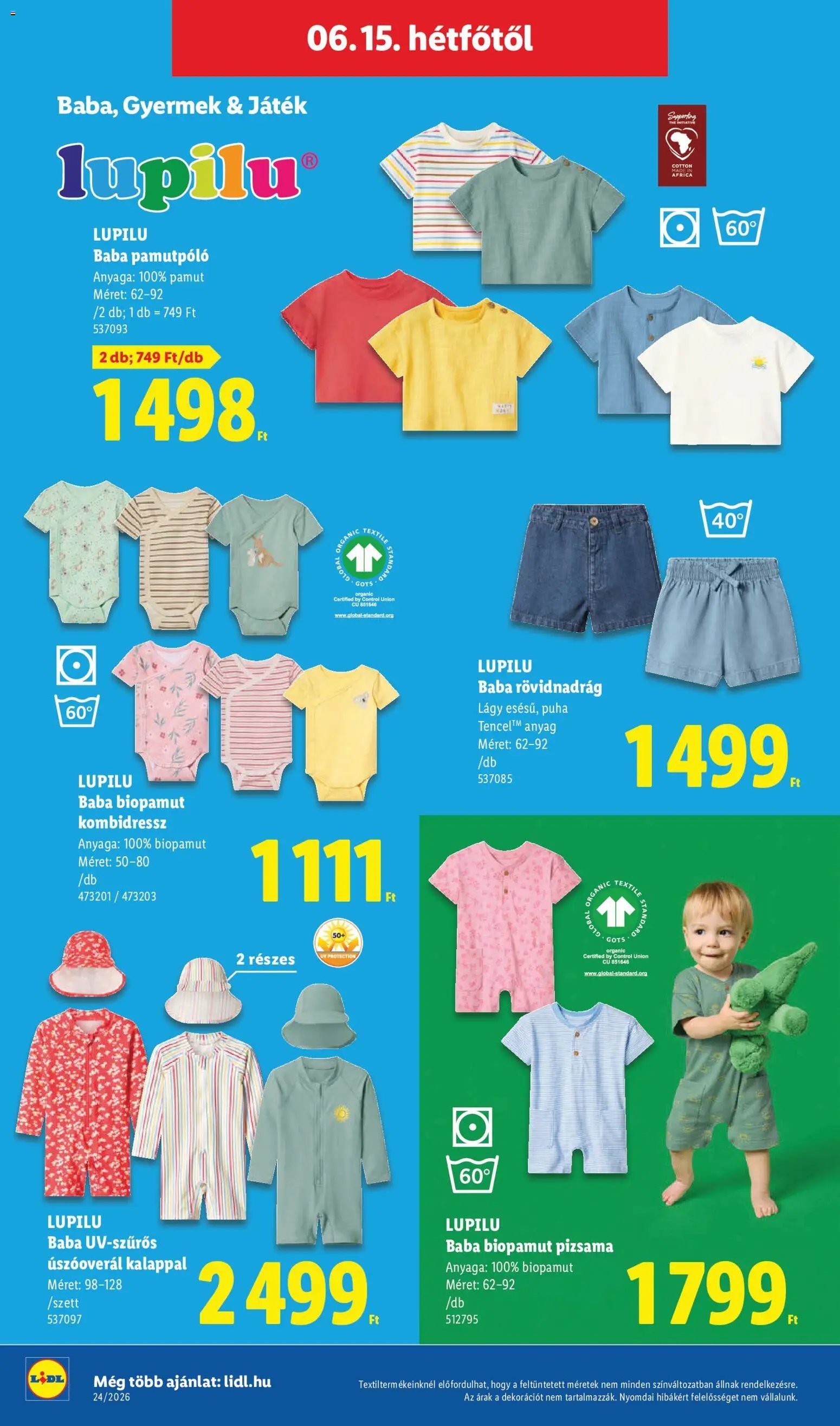 Lidl újság 2026.06.11. Lidl Nonfood kínálatunk