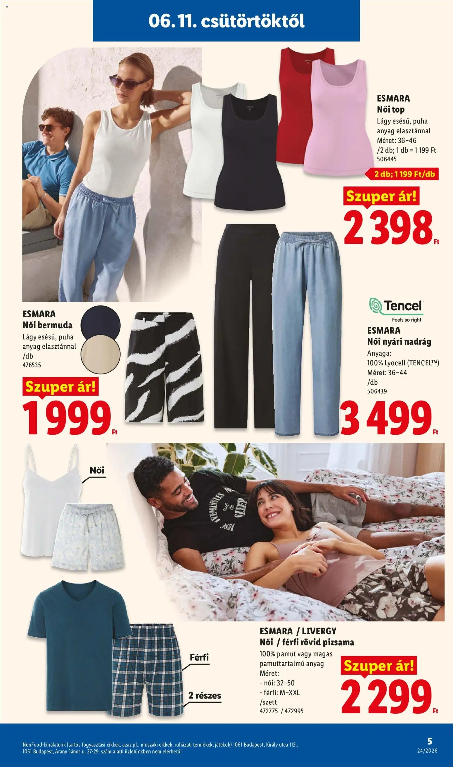 Lidl újság 2026.06.11. Lidl Nonfood kínálatunk