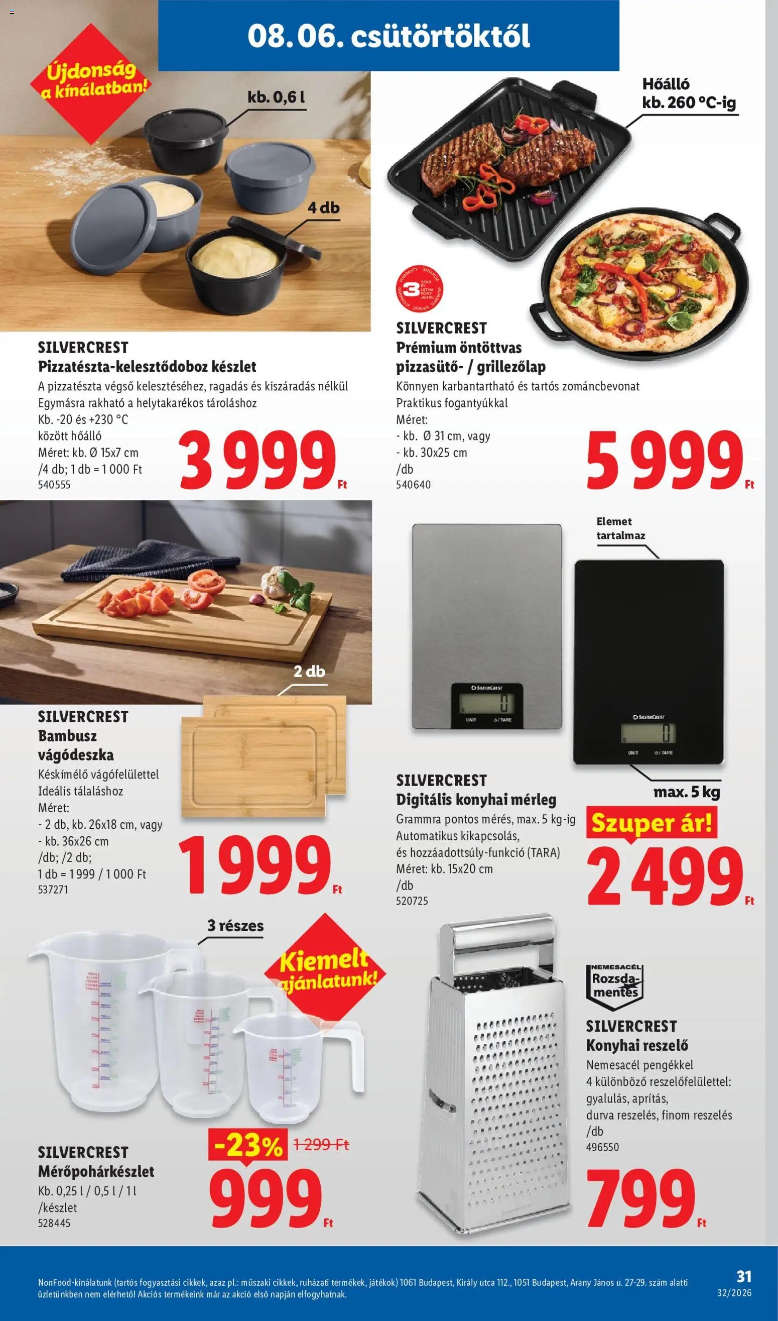 Lidl újság 2026.08.06. Lidl Nonfood kínálatunk