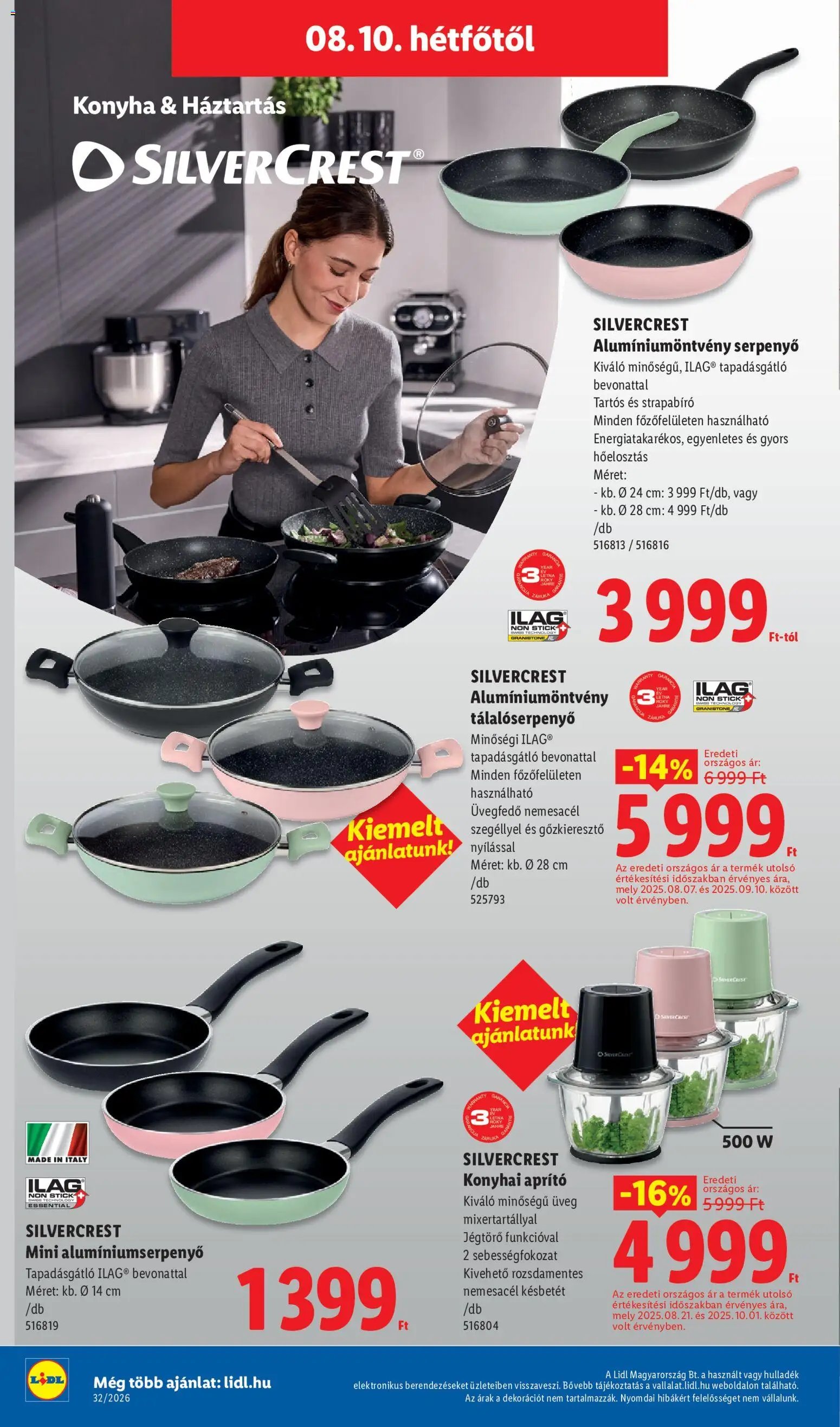 Lidl újság 2026.08.06. Lidl Nonfood kínálatunk