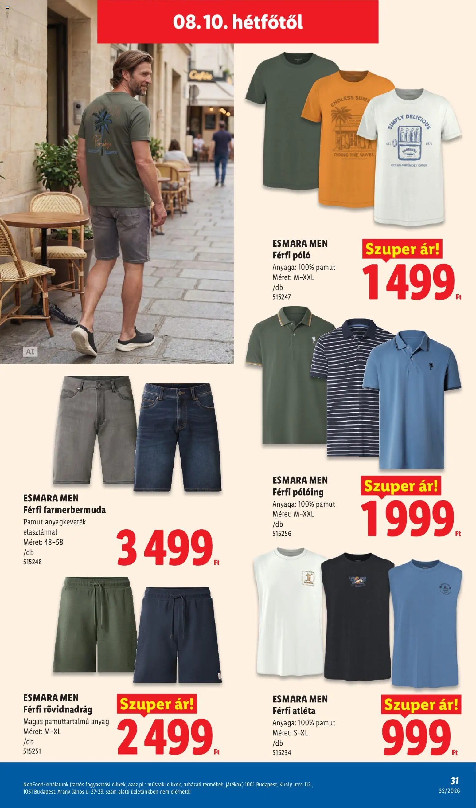 Lidl újság 2026.08.06. Lidl Nonfood kínálatunk