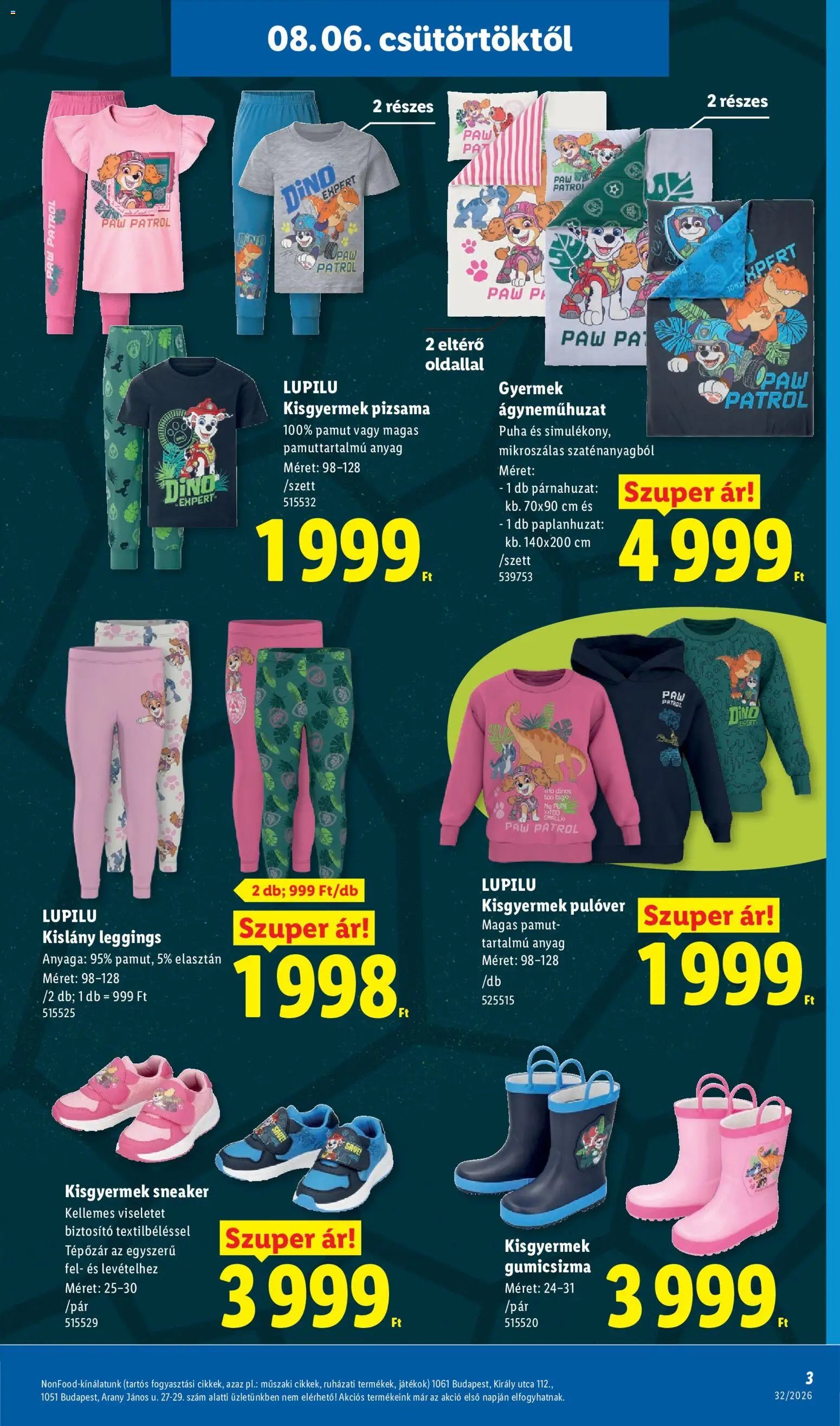 Lidl újság 2026.08.06. Lidl Nonfood kínálatunk
