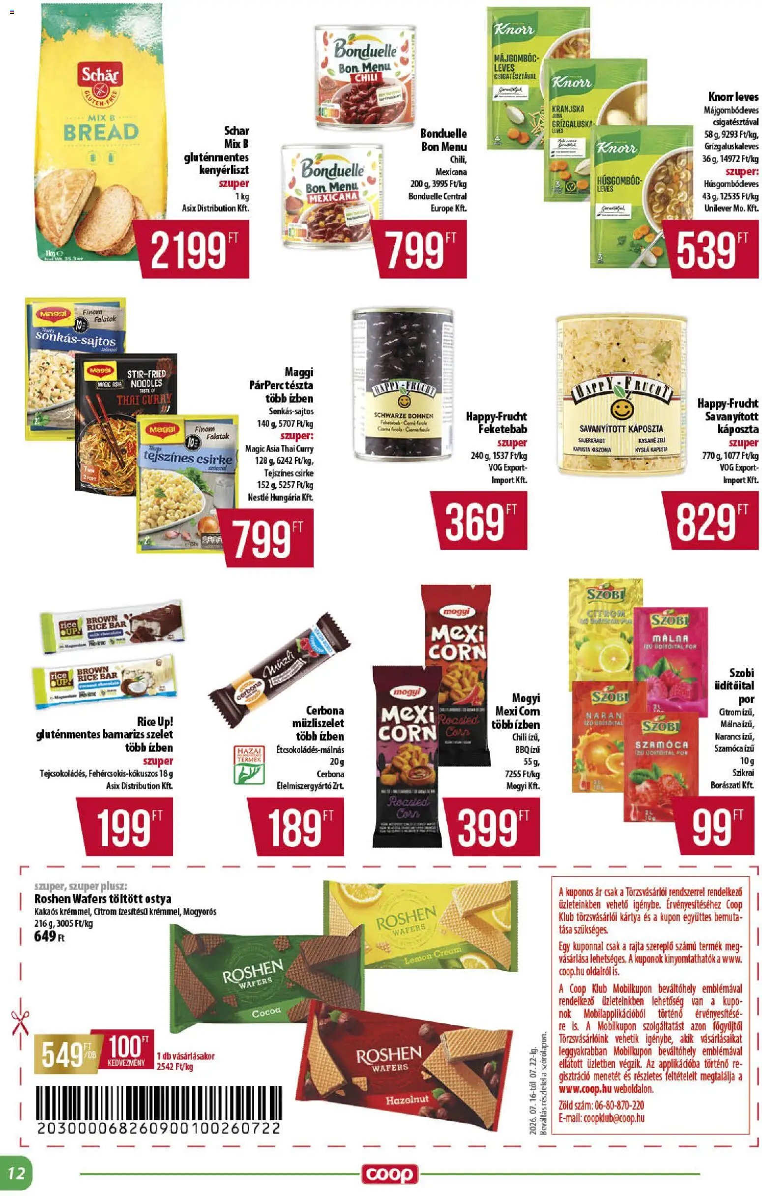 COOP újság 2026.07.16. COOP - Abc & szuper / Alföld Pro-Coop Zrt.