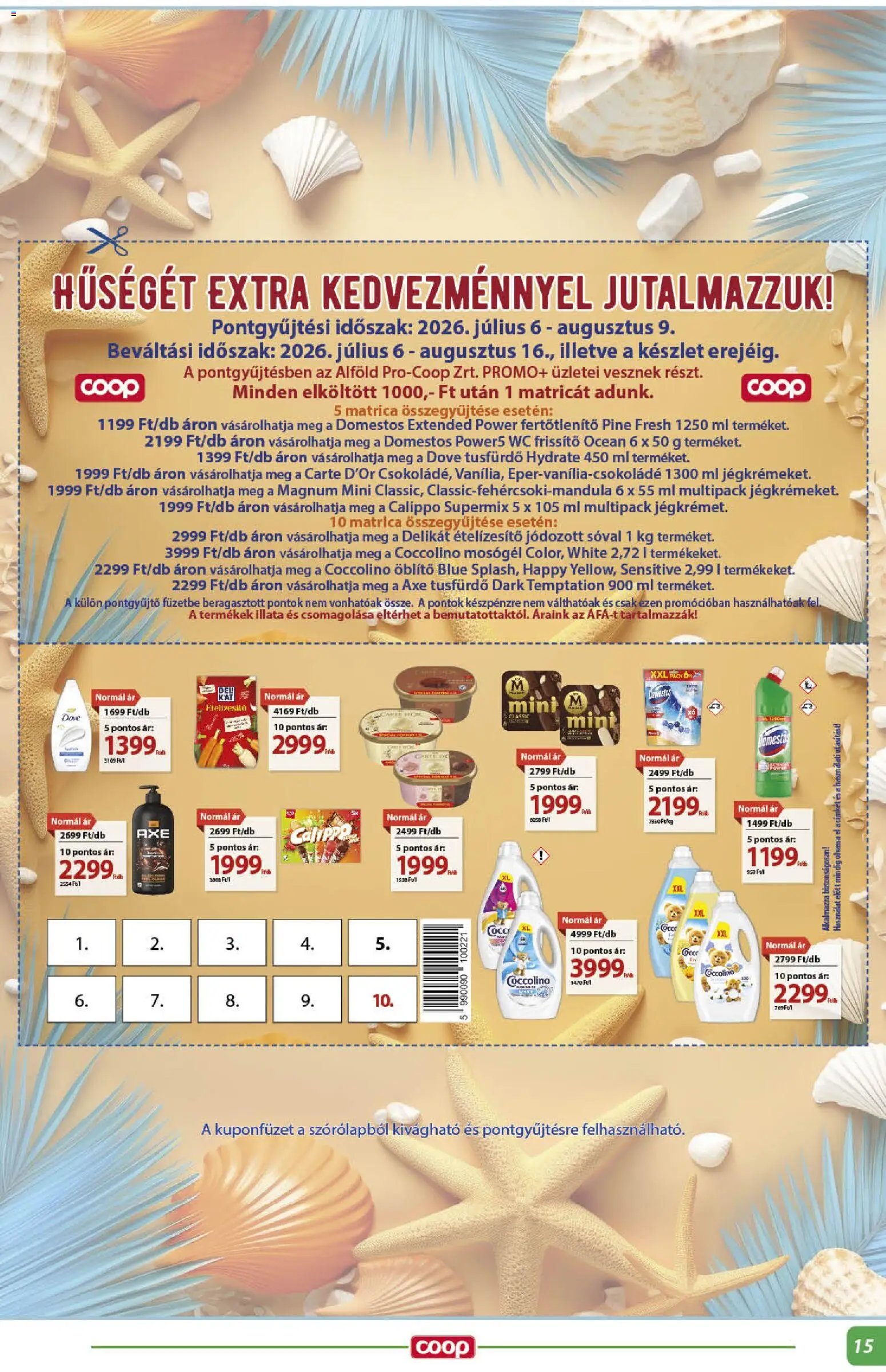 COOP újság 2026.07.16. COOP - Abc & szuper / Alföld Pro-Coop Zrt.