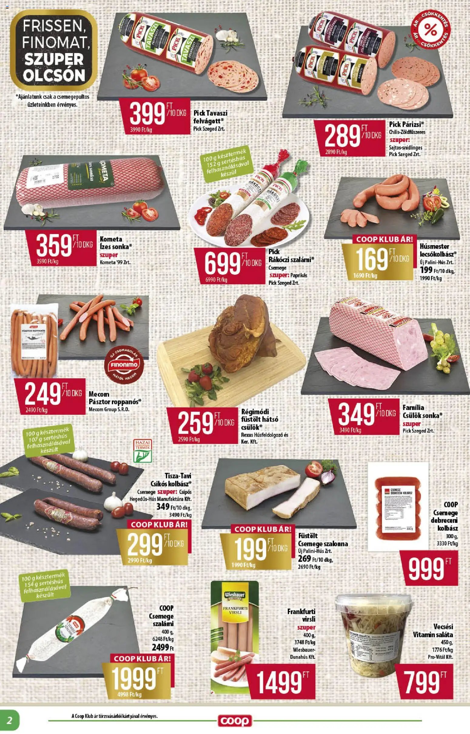 COOP újság 2026.07.16. COOP - Abc & szuper / Alföld Pro-Coop Zrt.