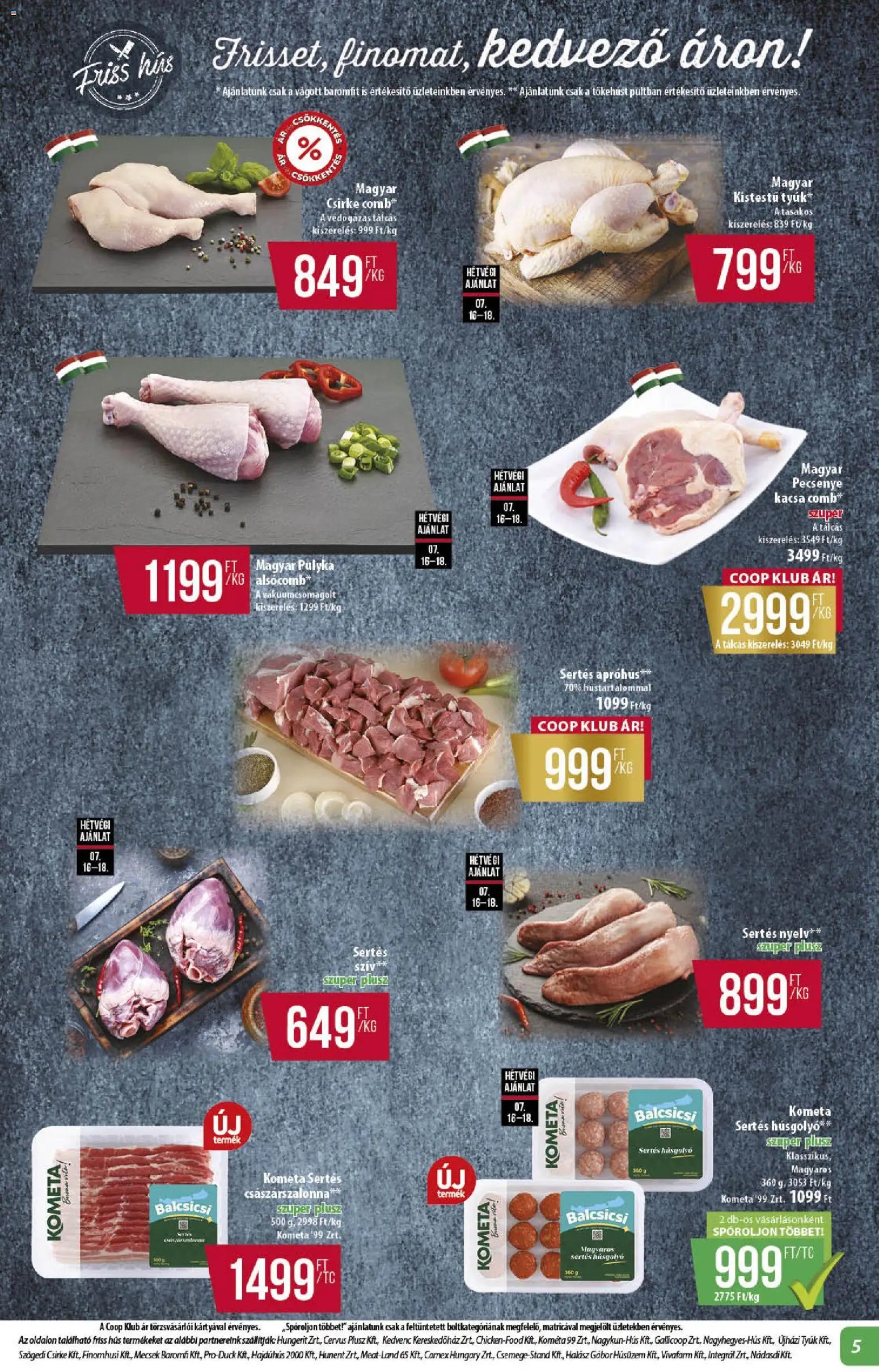 COOP újság 2026.07.16. COOP - Abc & szuper / Alföld Pro-Coop Zrt.