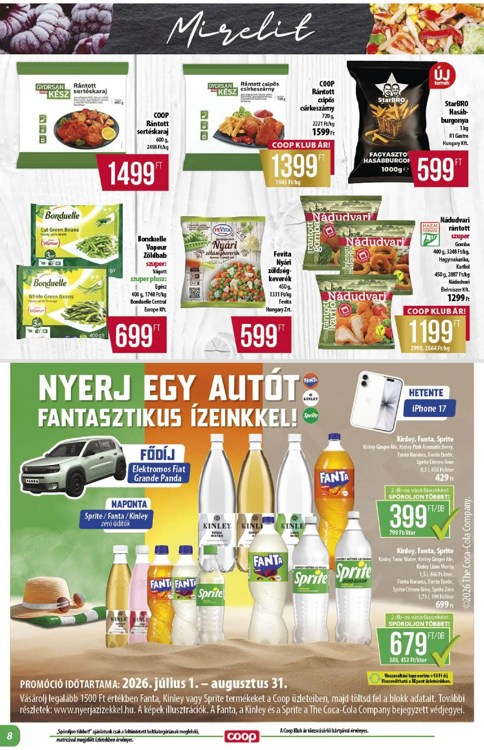 COOP újság 2026.07.16. COOP - Abc & szuper / Alföld Pro-Coop Zrt.