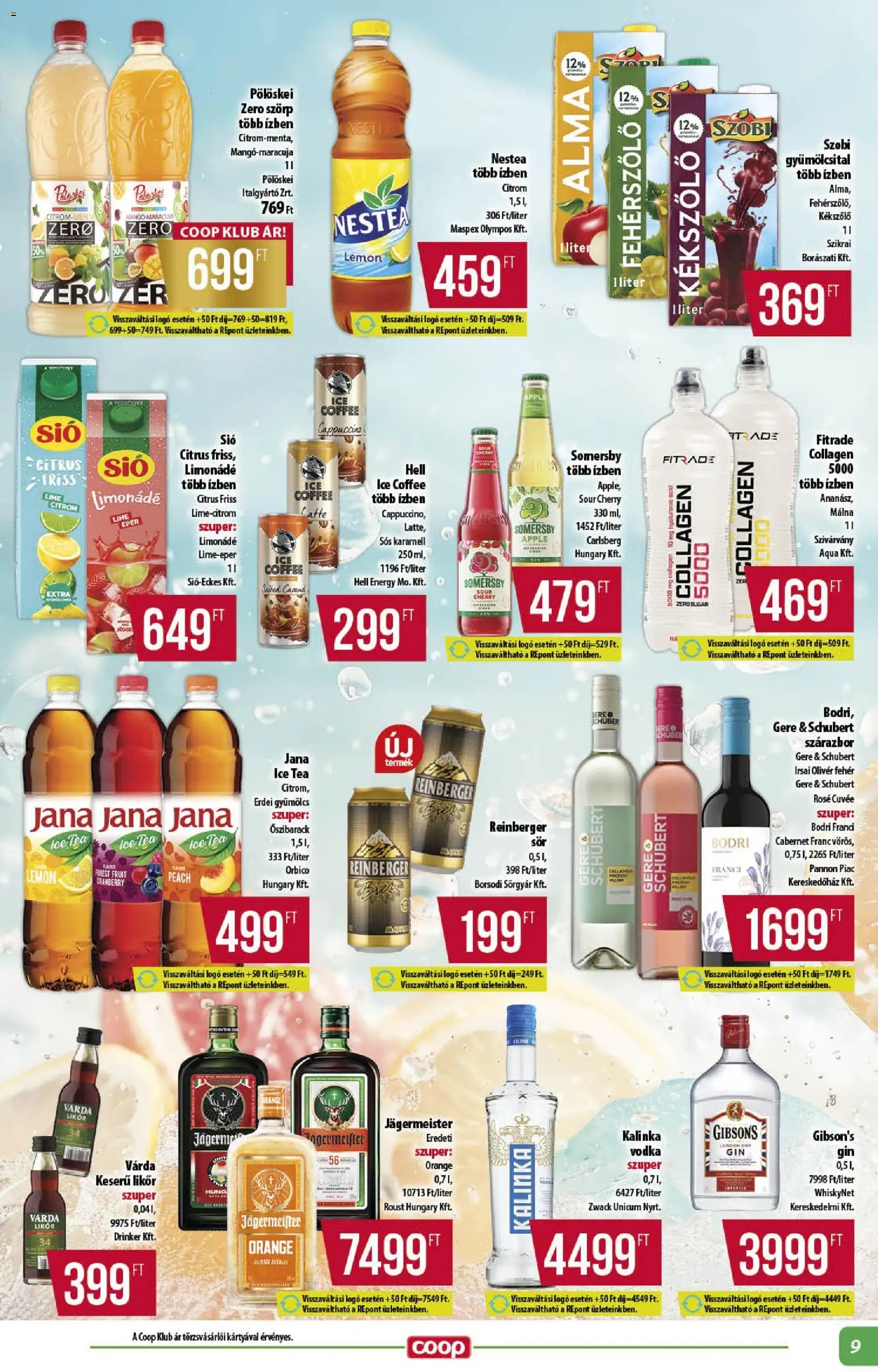 COOP újság 2026.07.16. COOP - Abc & szuper / Alföld Pro-Coop Zrt.
