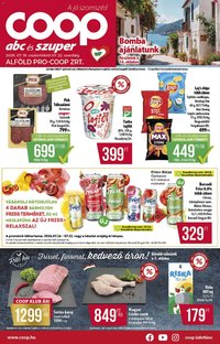 COOP újság 2026.07.16. COOP - Abc & szuper / Alföld Pro-Coop Zrt.