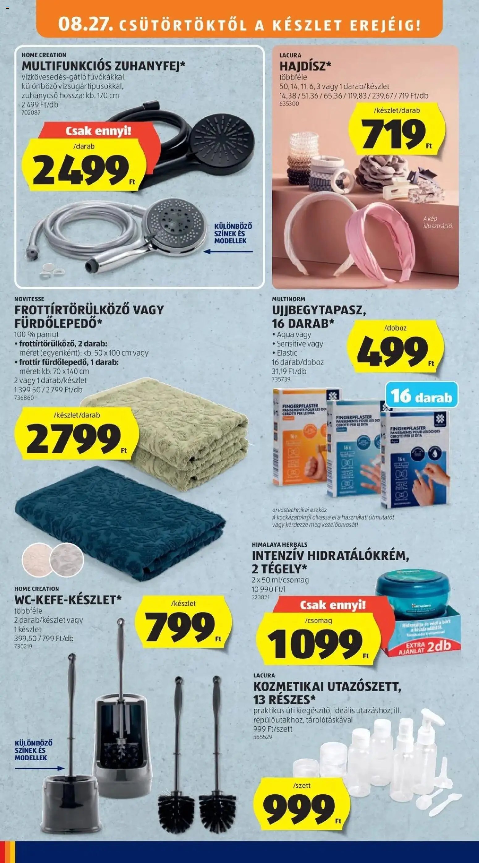 Aldi újság 2026.08.22. Aldi aktuális akciós újság