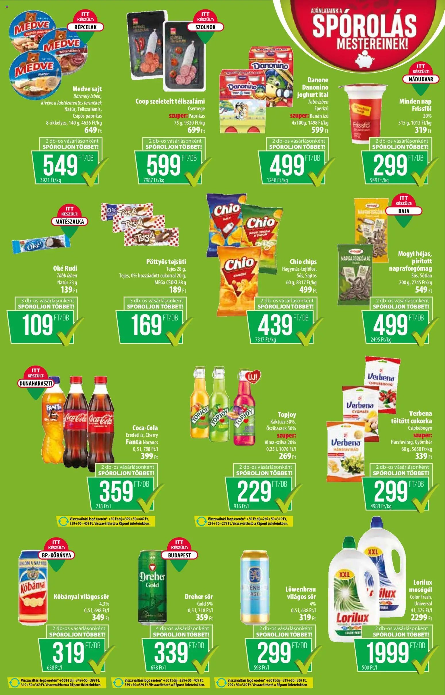 COOP újság 2025.10.30. Észak Kelet Pro-Coop Zrt (2025-10-30 - 2025-11-05)