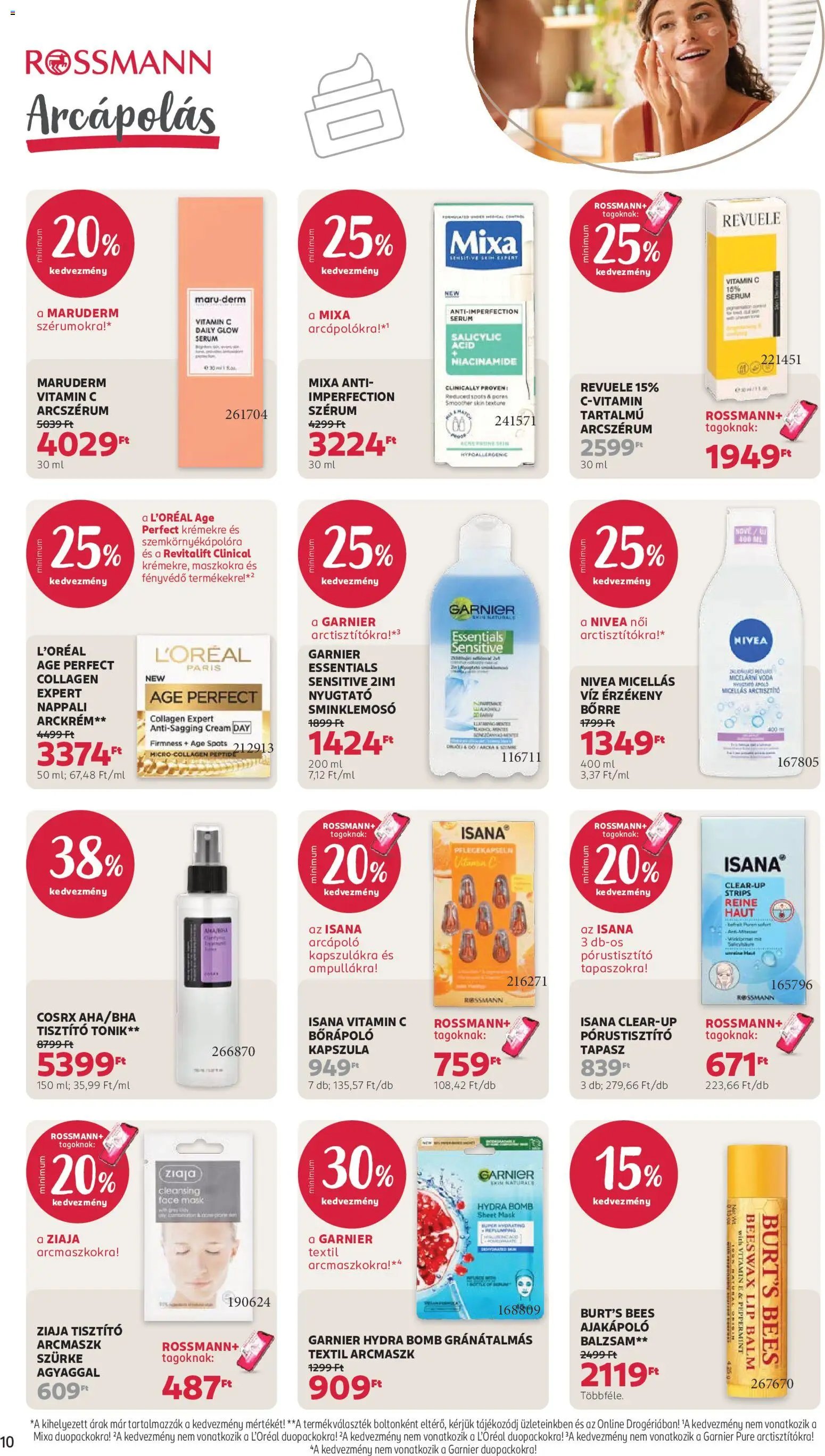 Rossmann újság 2026.07.20. Rossmann akciós újság