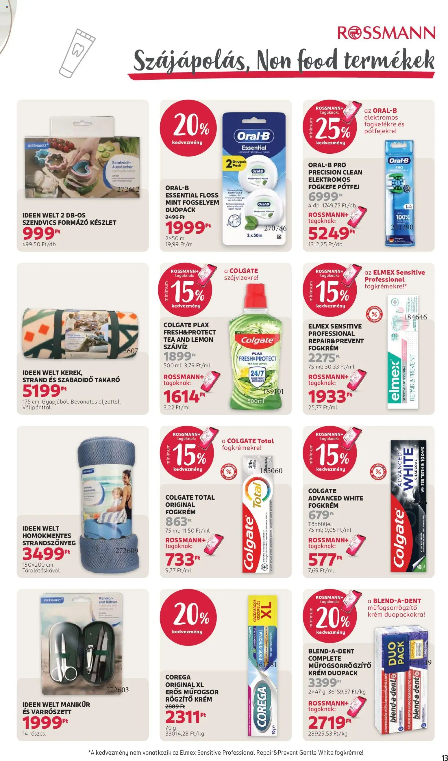 Rossmann újság 2026.07.20. Rossmann akciós újság