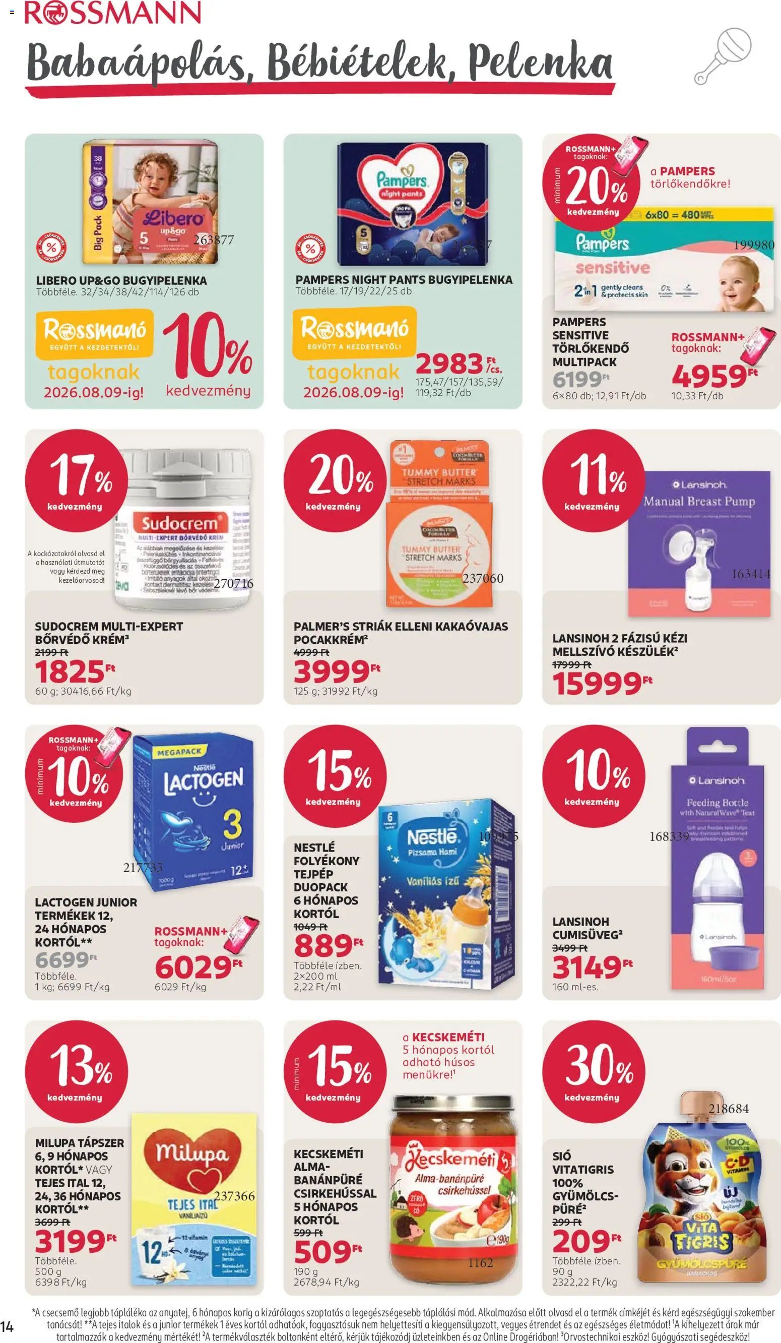 Rossmann újság 2026.07.20. Rossmann akciós újság