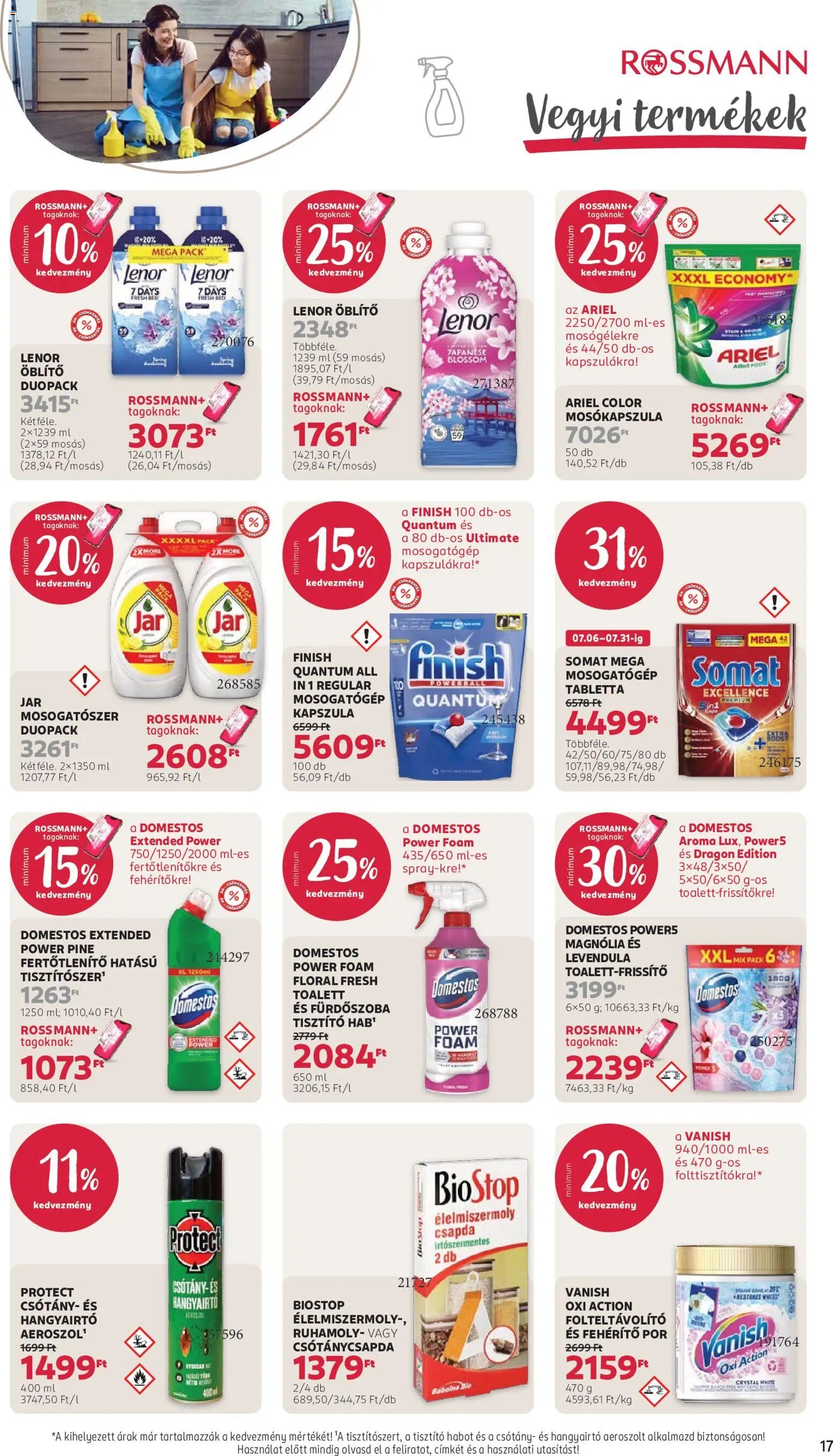 Rossmann újság 2026.07.20. Rossmann akciós újság