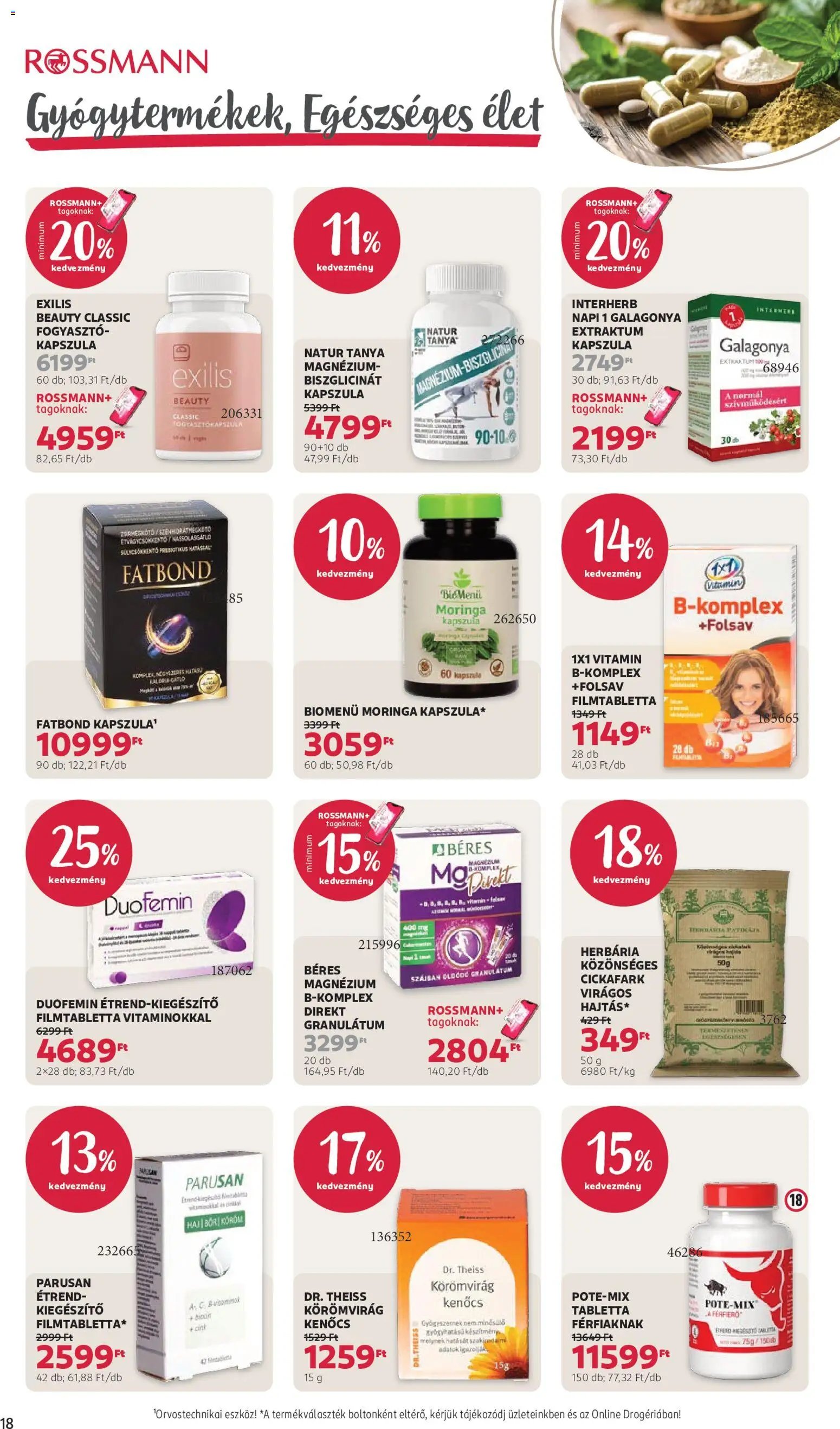 Rossmann újság 2026.07.20. Rossmann akciós újság