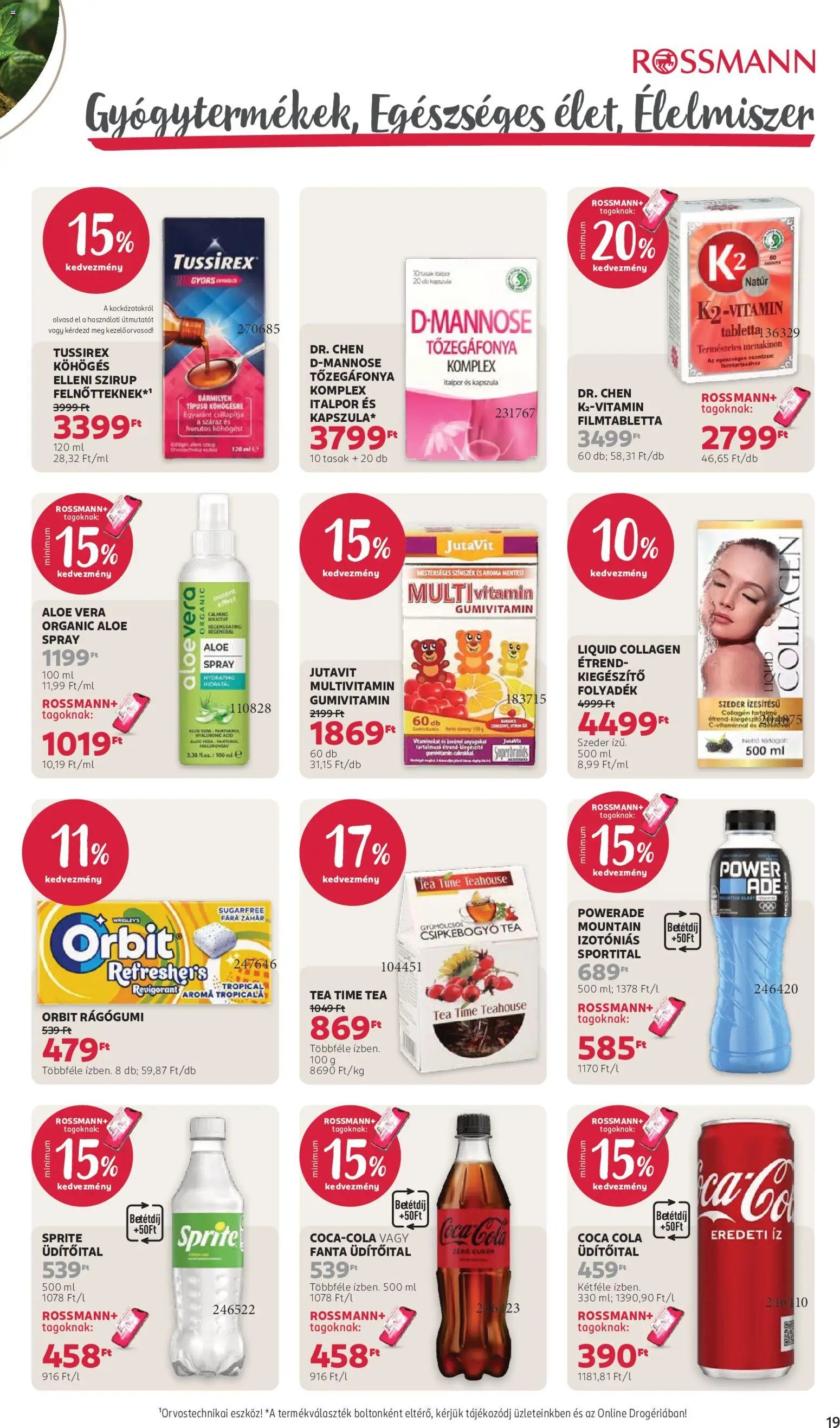 Rossmann újság 2026.07.20. Rossmann akciós újság