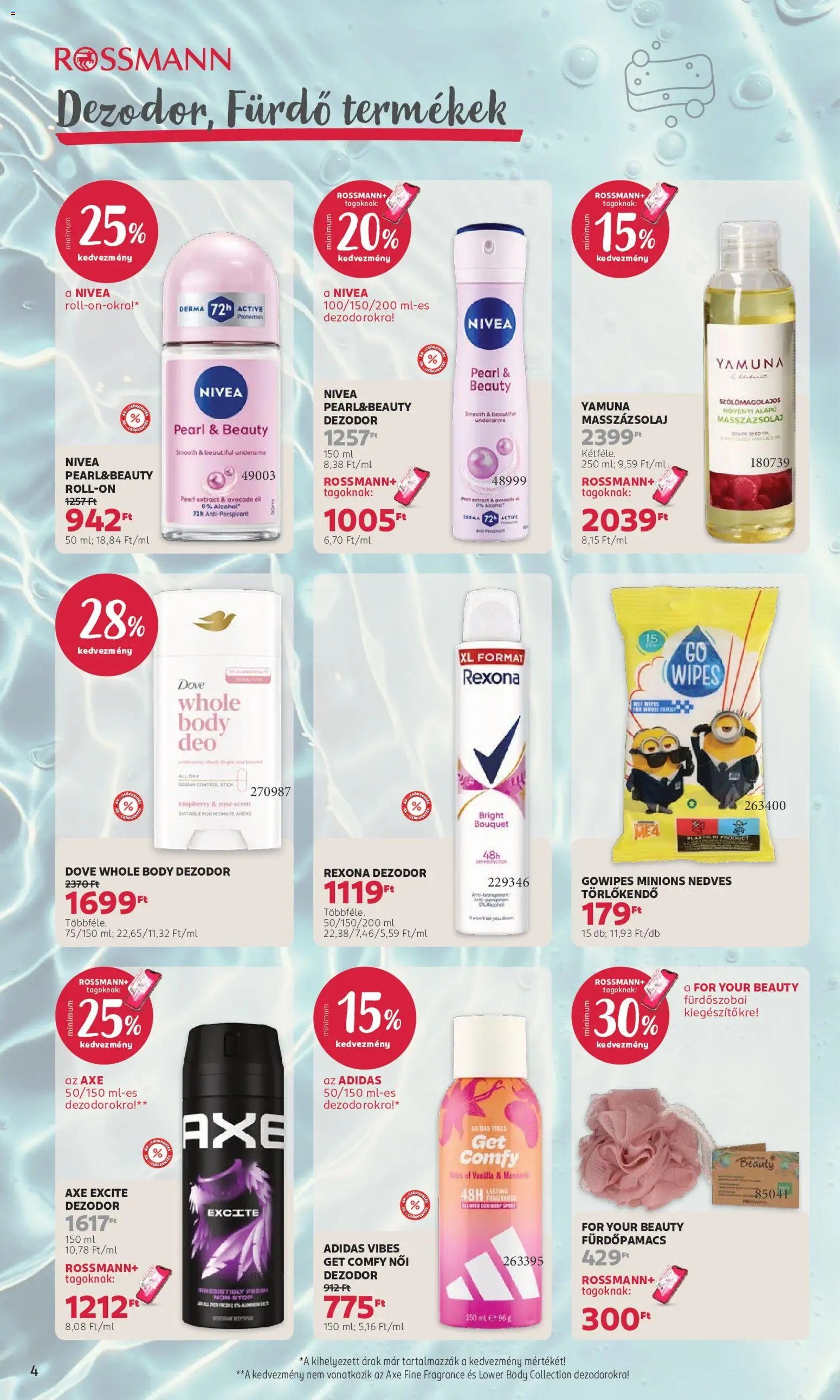Rossmann újság 2026.07.20. Rossmann akciós újság