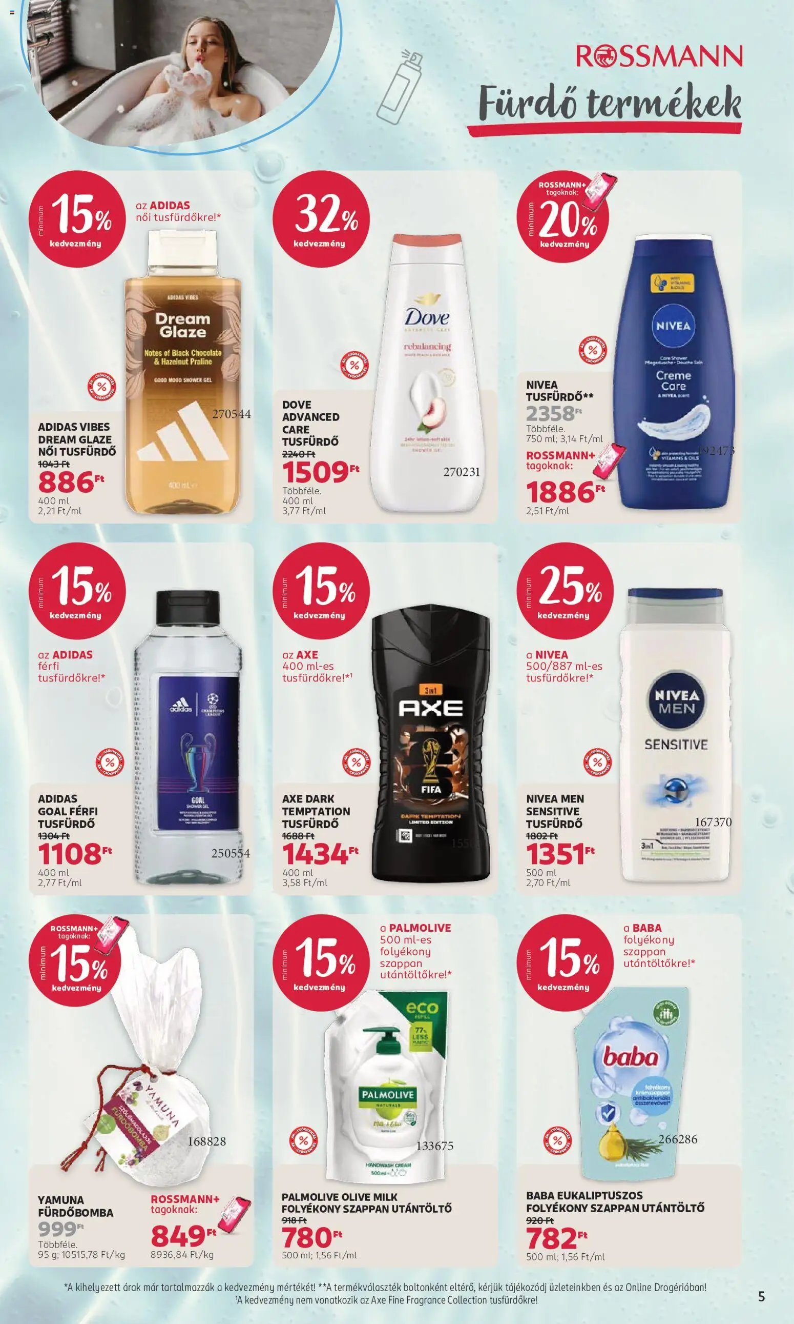 Rossmann újság 2026.07.20. Rossmann akciós újság