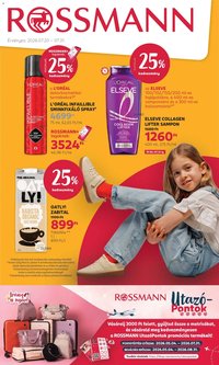 Rossmann újság 2026.07.20. Rossmann akciós újság