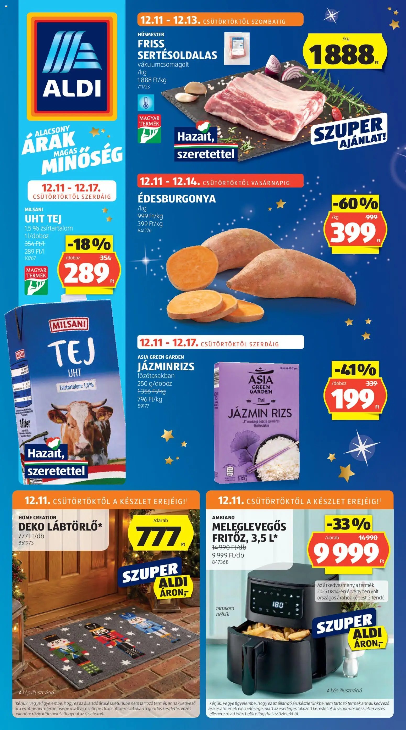 Aldi újság 2025.12.11. Akciós újság Aldi (2025-12-11 - 2025-12-17)