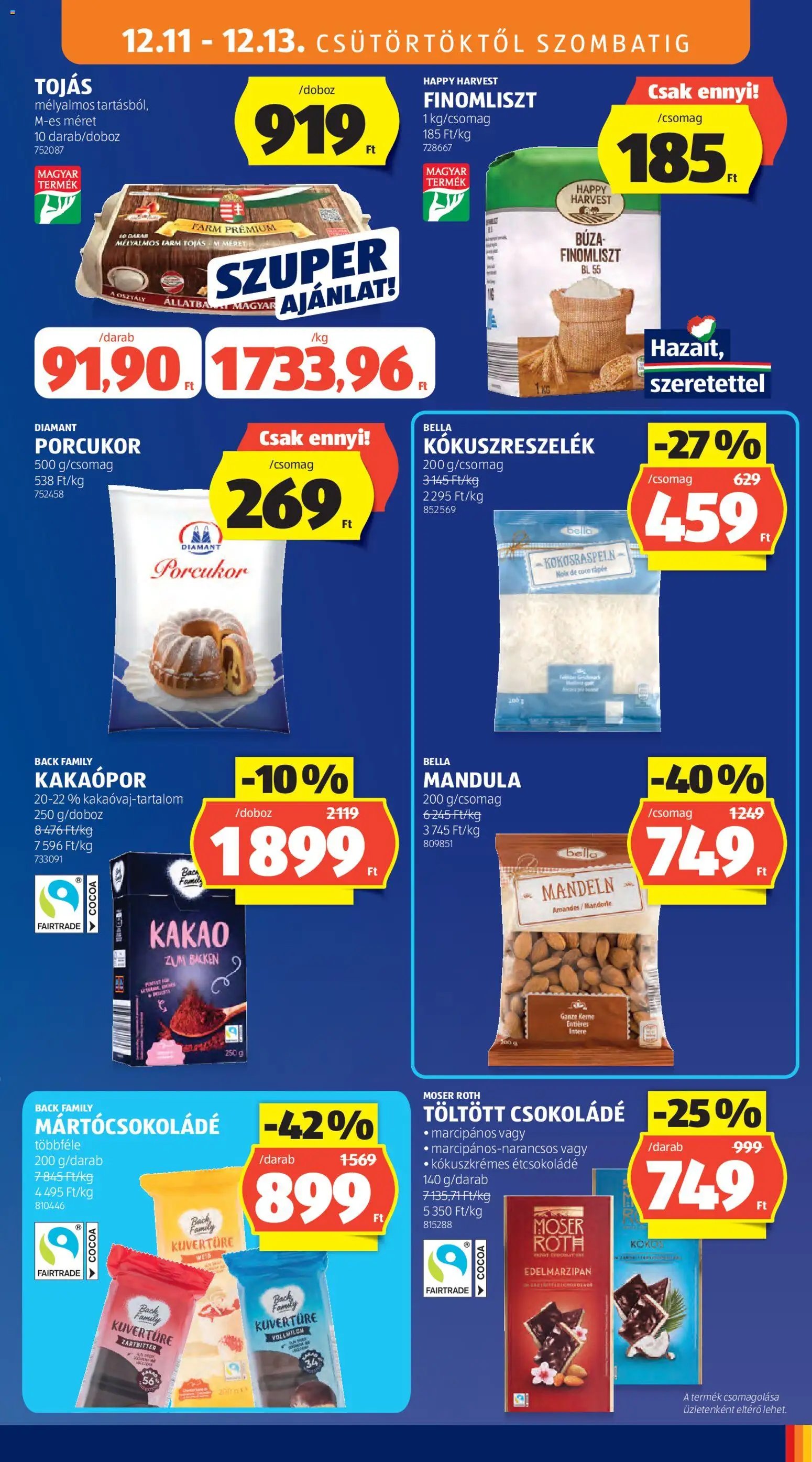 Aldi újság 2025.12.11. Akciós újság Aldi (2025-12-11 - 2025-12-17)